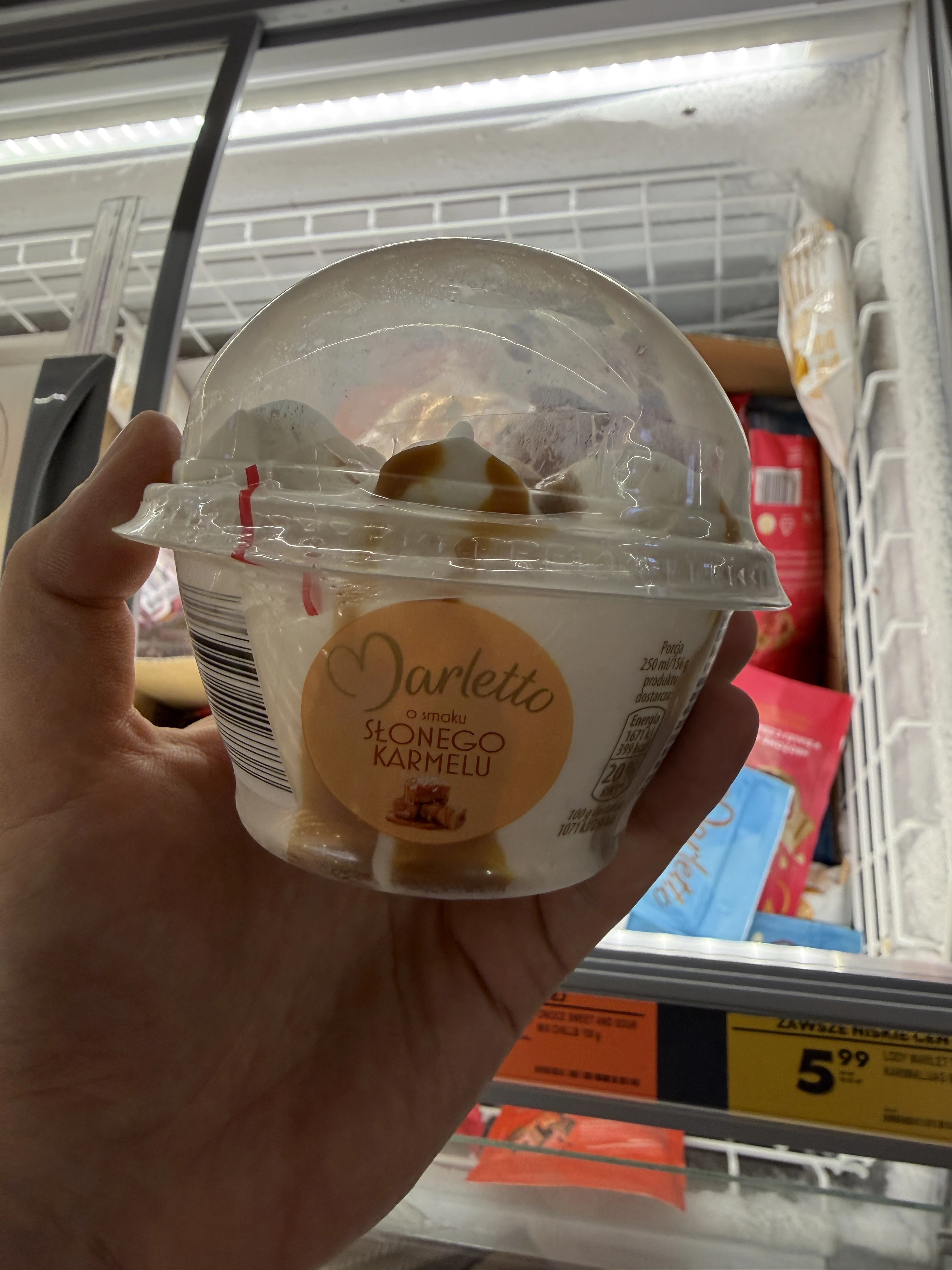 Marletto o smaku Słonego Karmelu | 250ml / 156g