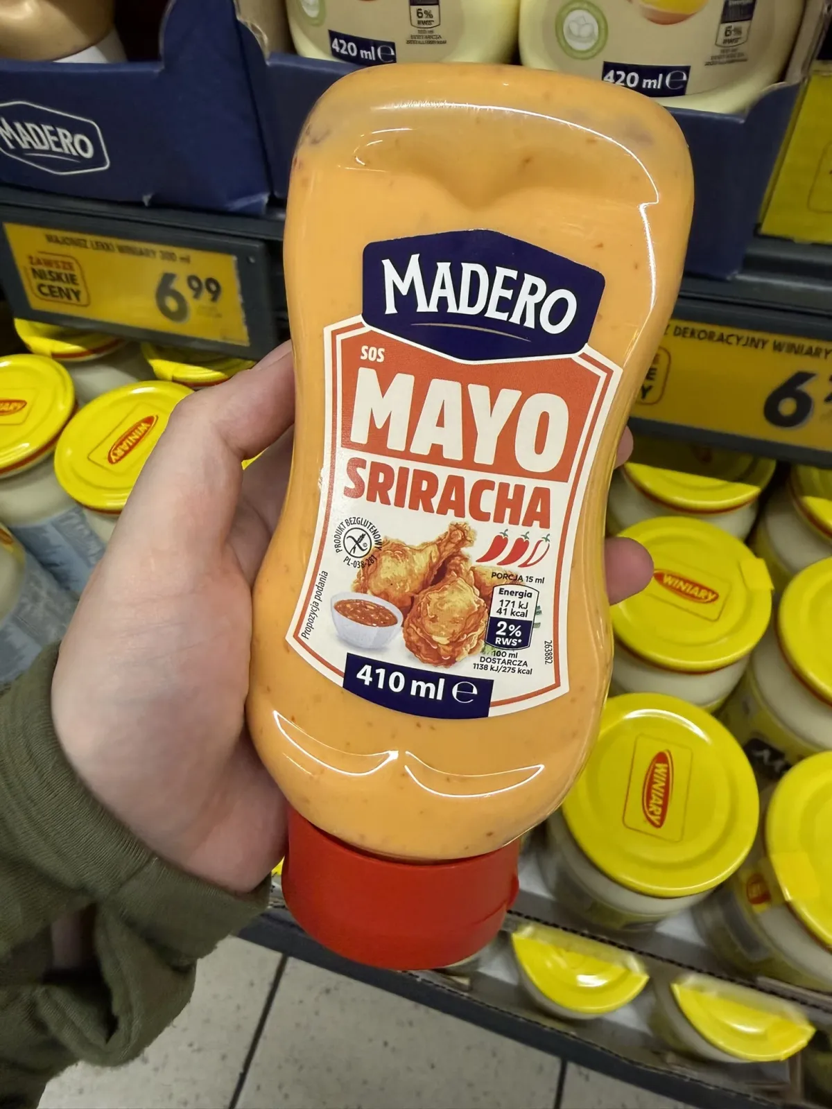Madero Pikantny Sos Mayo Sriracha | 410ml