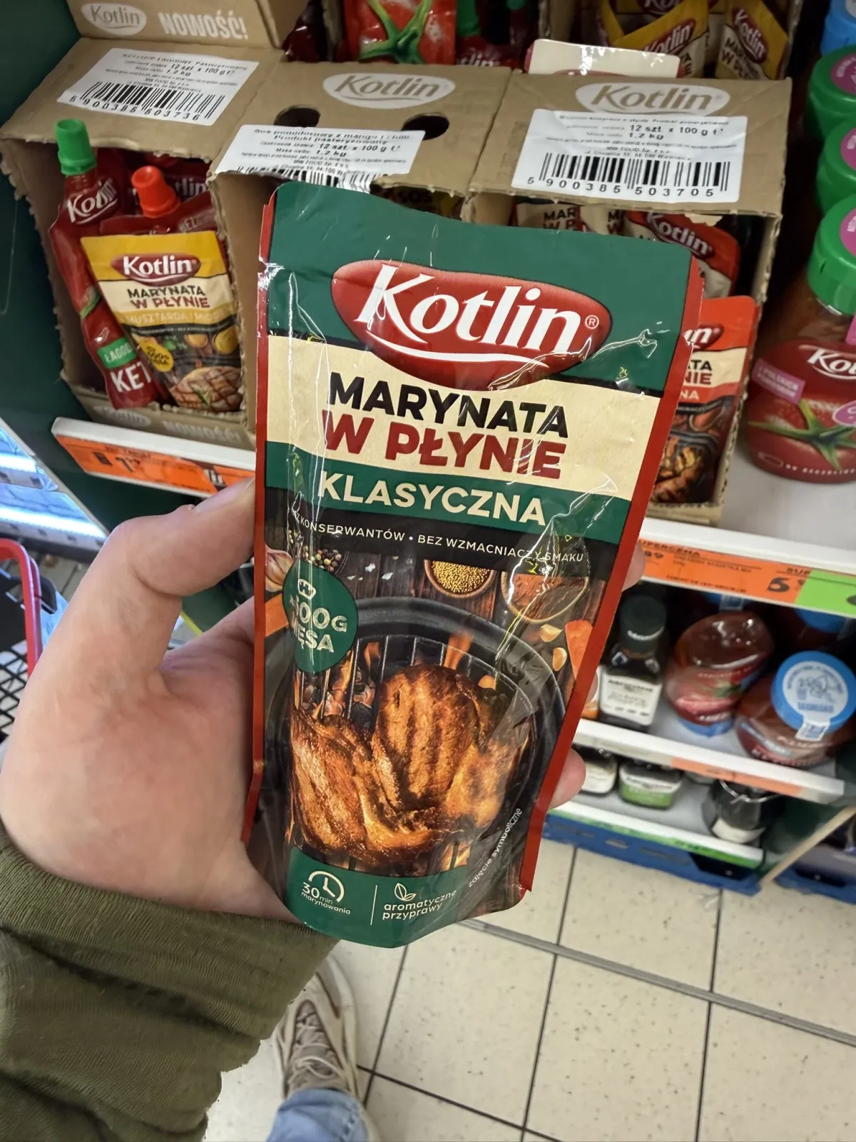 Marynata w płynie klasyczna Kotlin | 100g