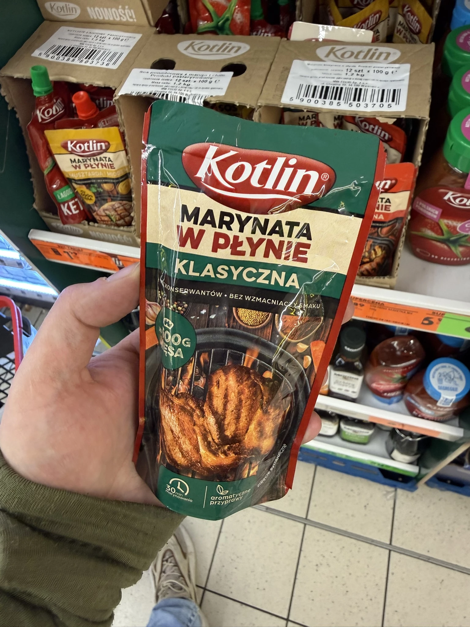 Marynata w płynie klasyczna Kotlin | 100g