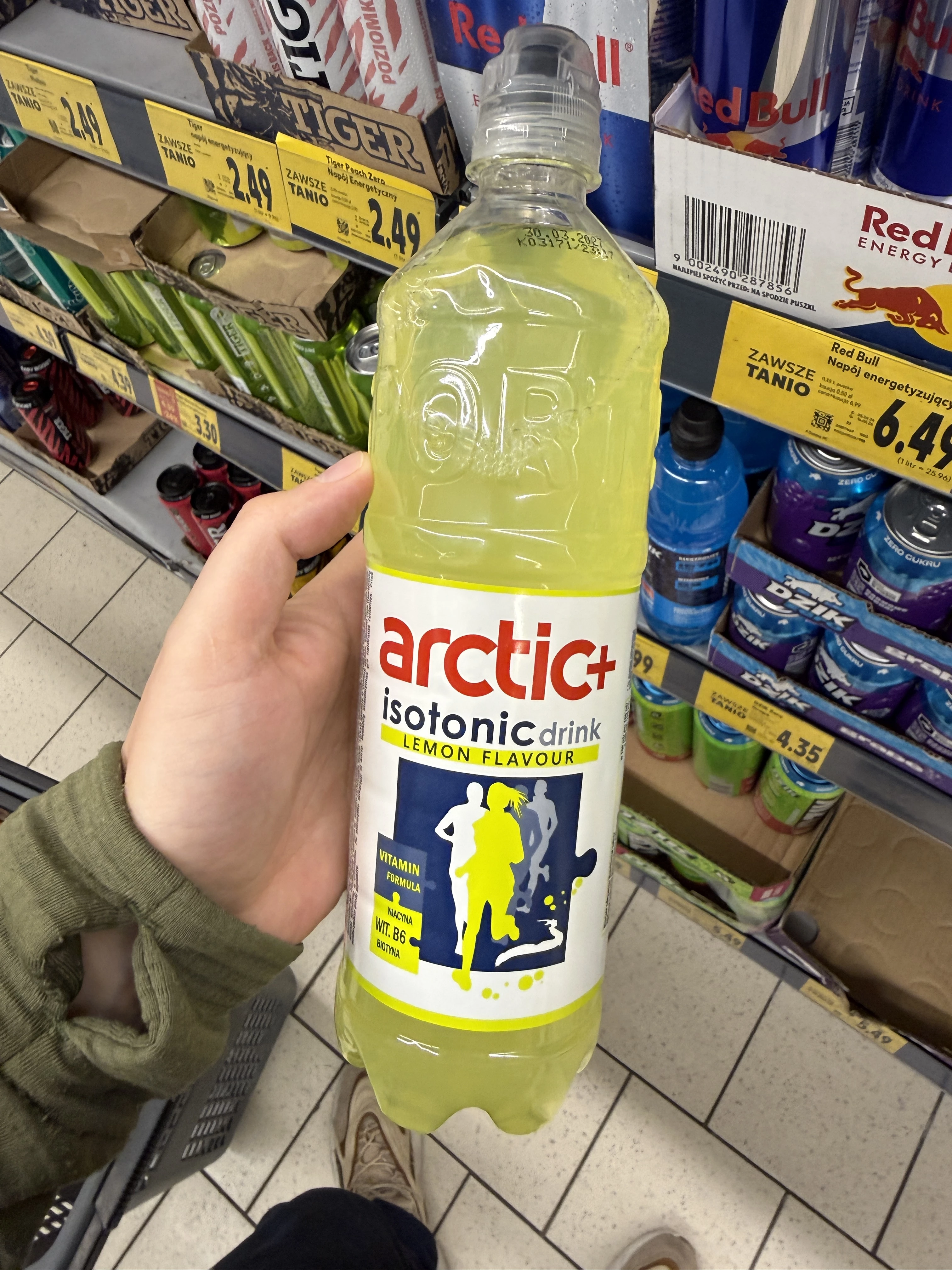 Arctic+ Isotonic Drink Lemon | 750ml