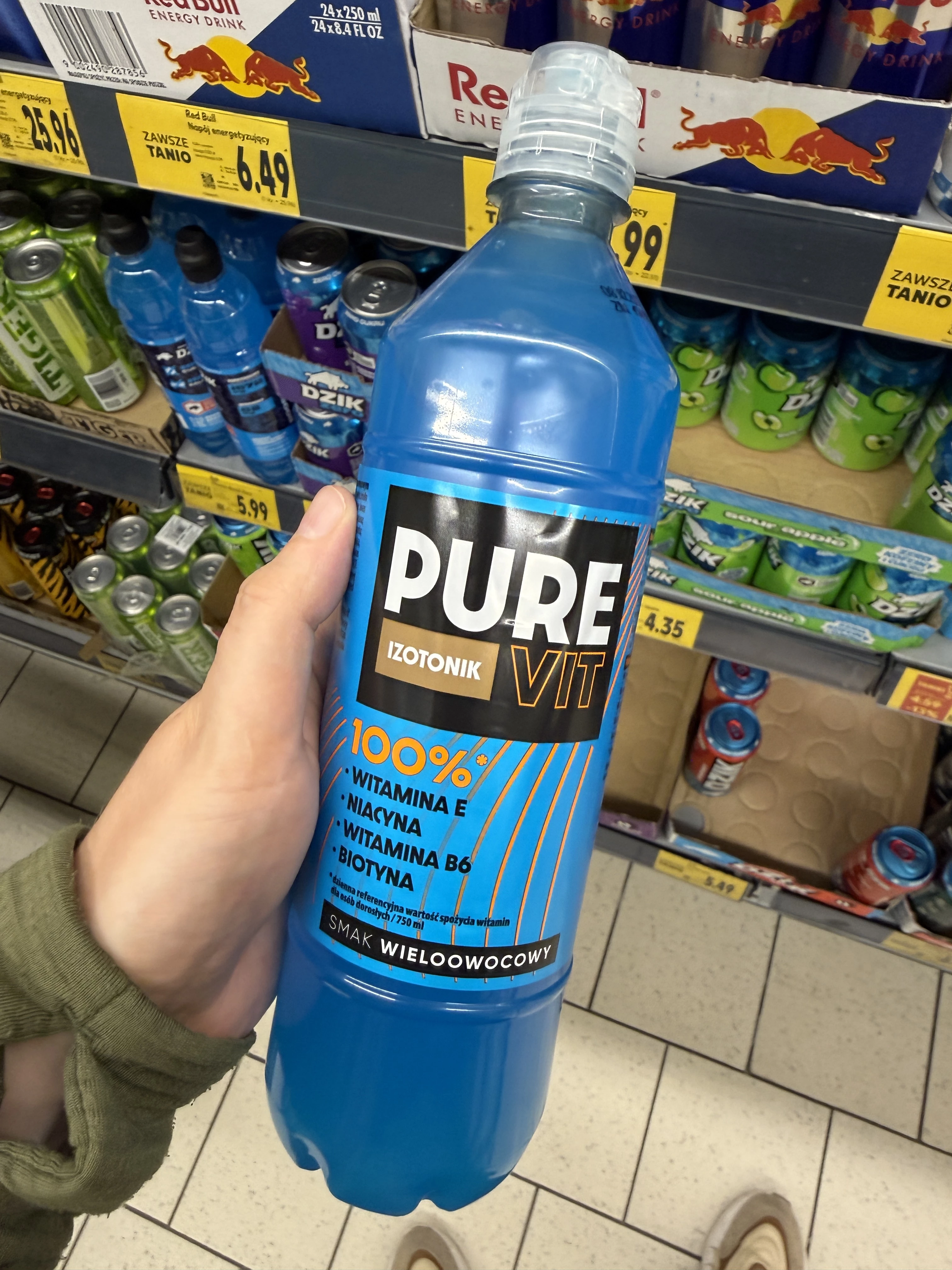 Pure Vit Izotonik wieloowocowy | 750ml