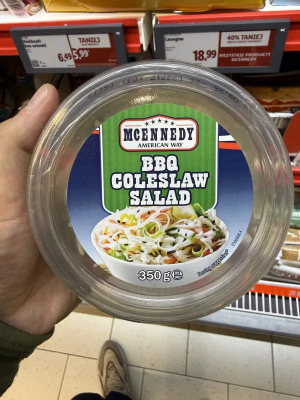 McEnnedy American Way BBQ Coleslaw Salad | 350g