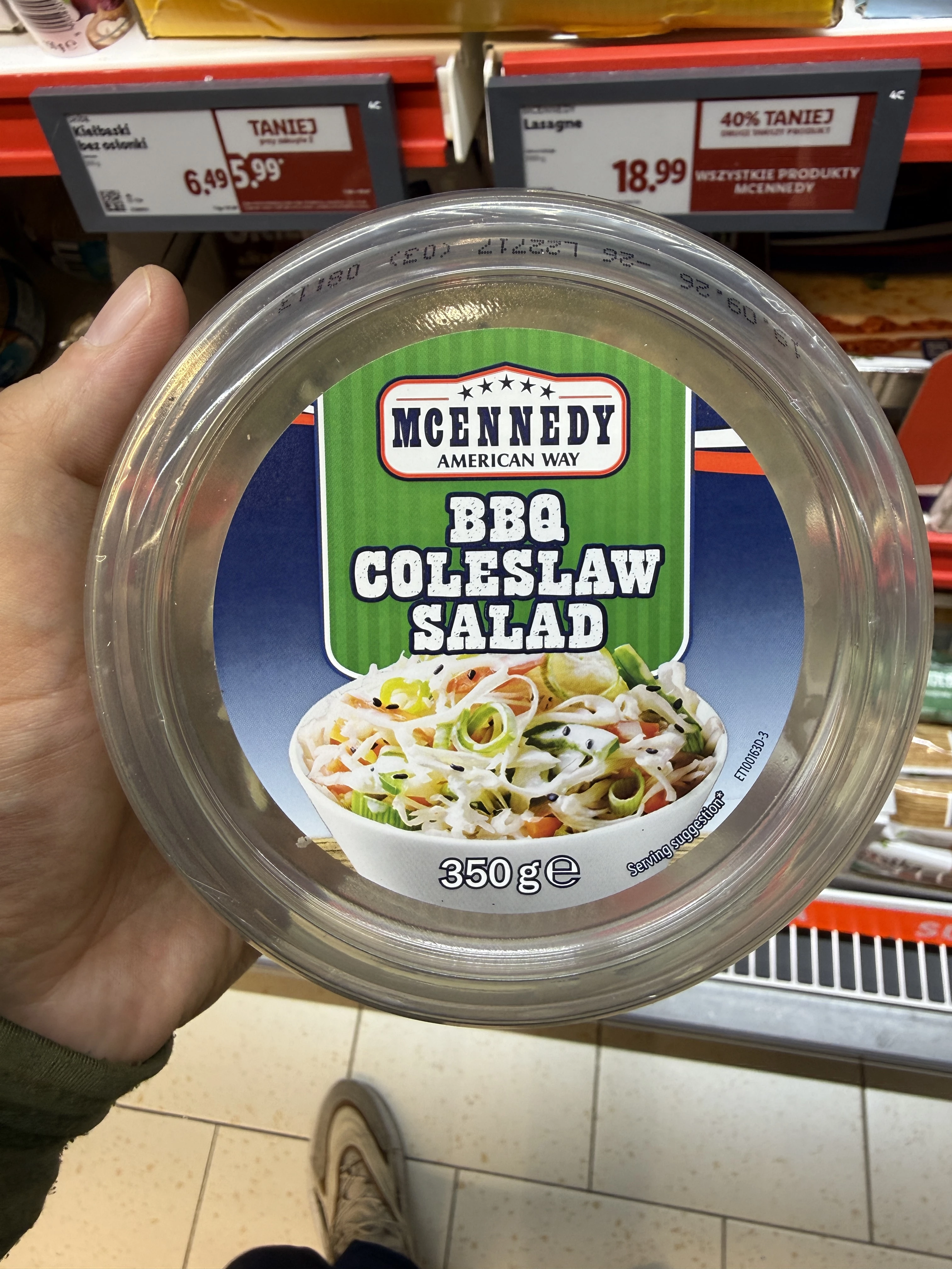 McEnnedy American Way BBQ Coleslaw Salad | 350g