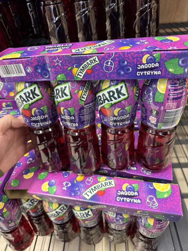 Tymbark x Setty Jagoda Cytryna | 4x500ml