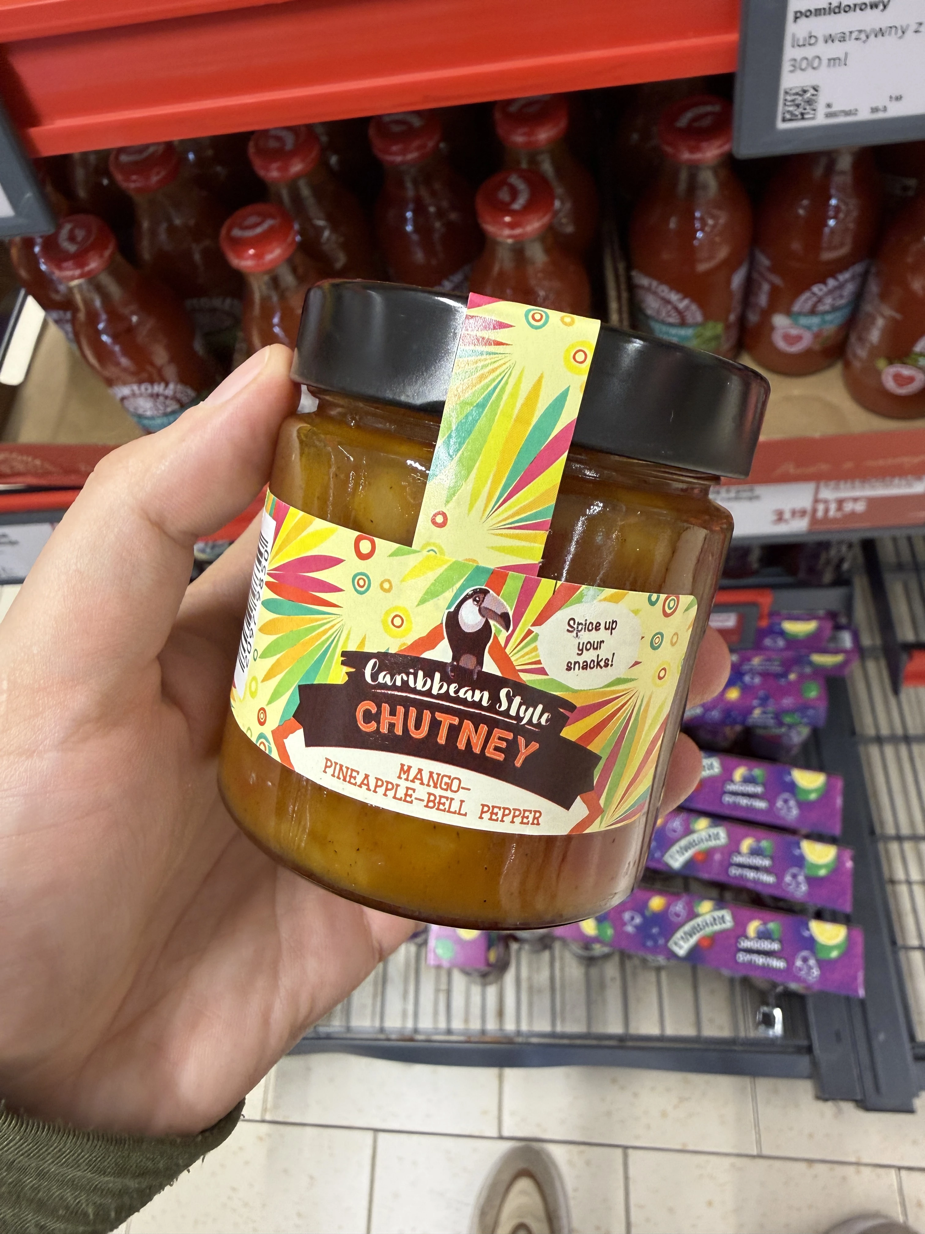 Caribbean Style Chutney Mango-Pineapple-Bell Pepper | 225g