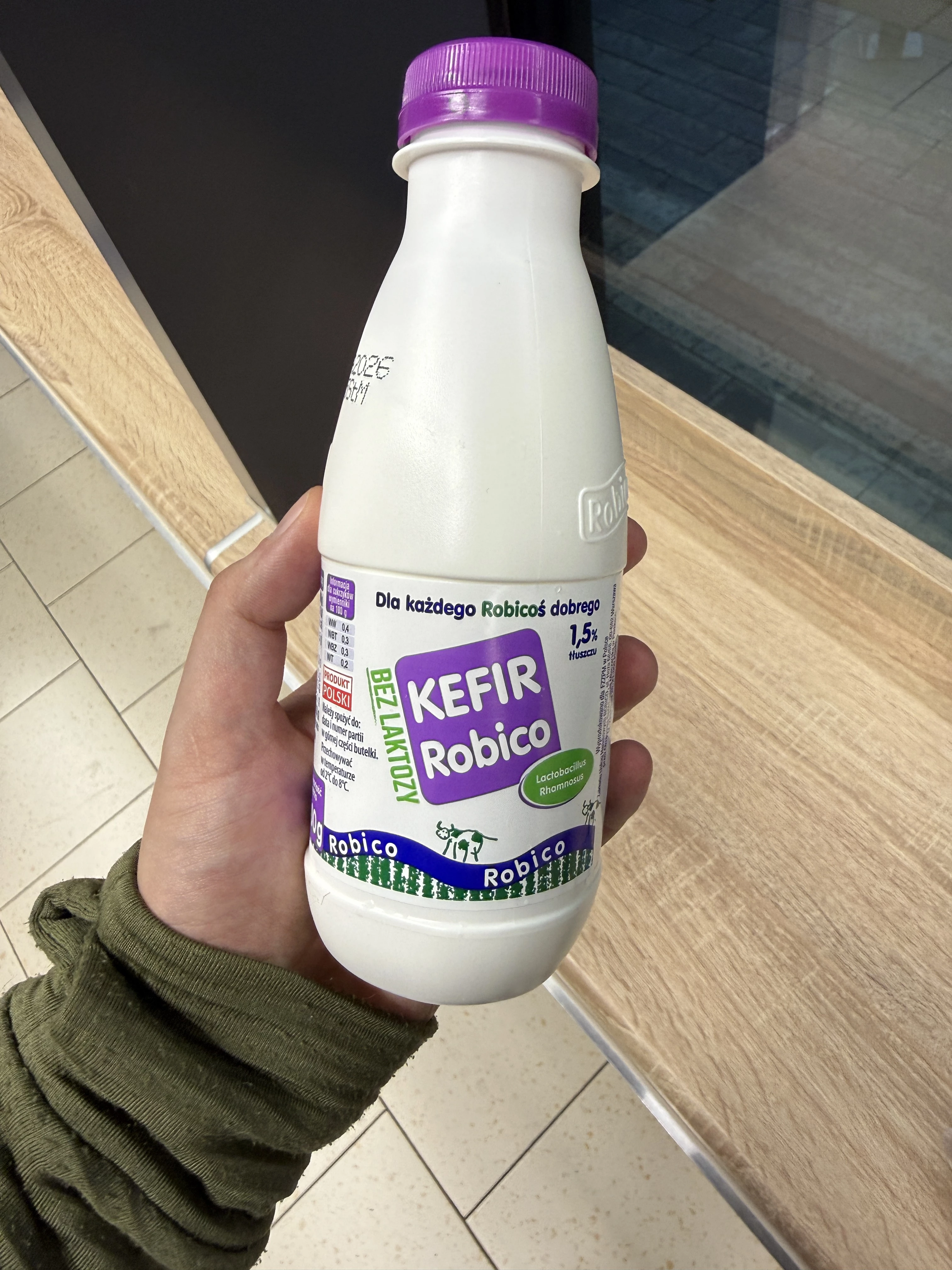 Robico Kefir bez laktozy 1,5% | 400g