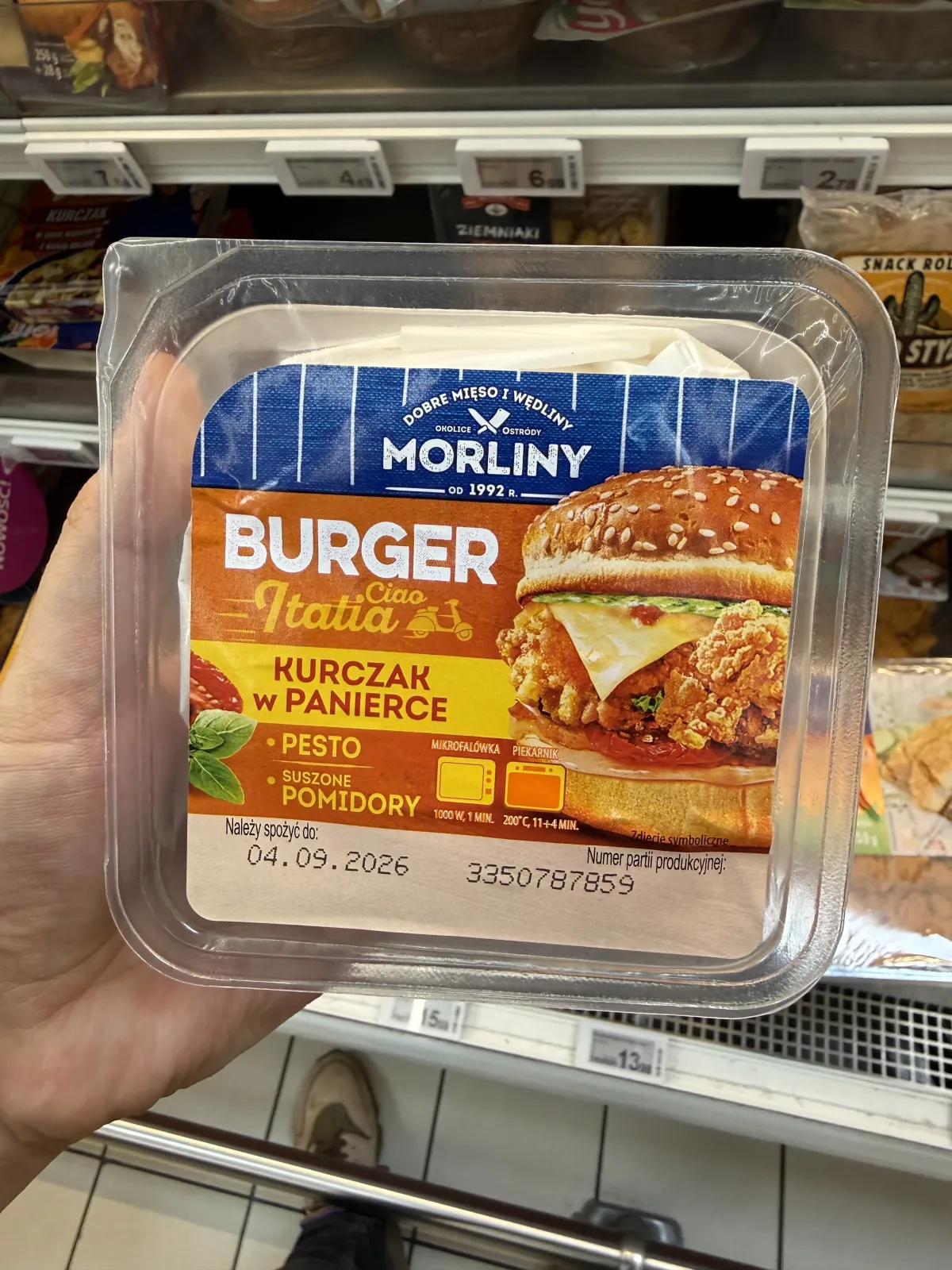 Morliny Burger Ciao Italia | 170g