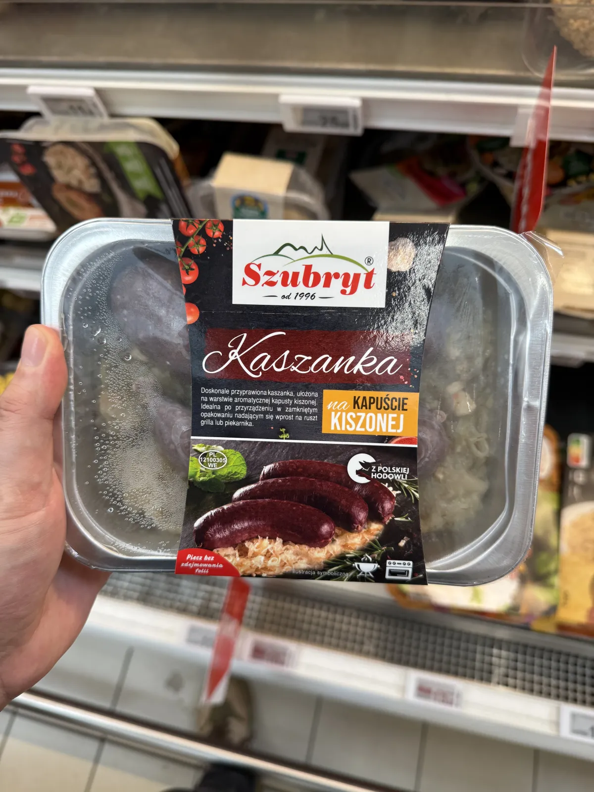 Szubryt Kaszanka na kapuście kiszonej | 500g