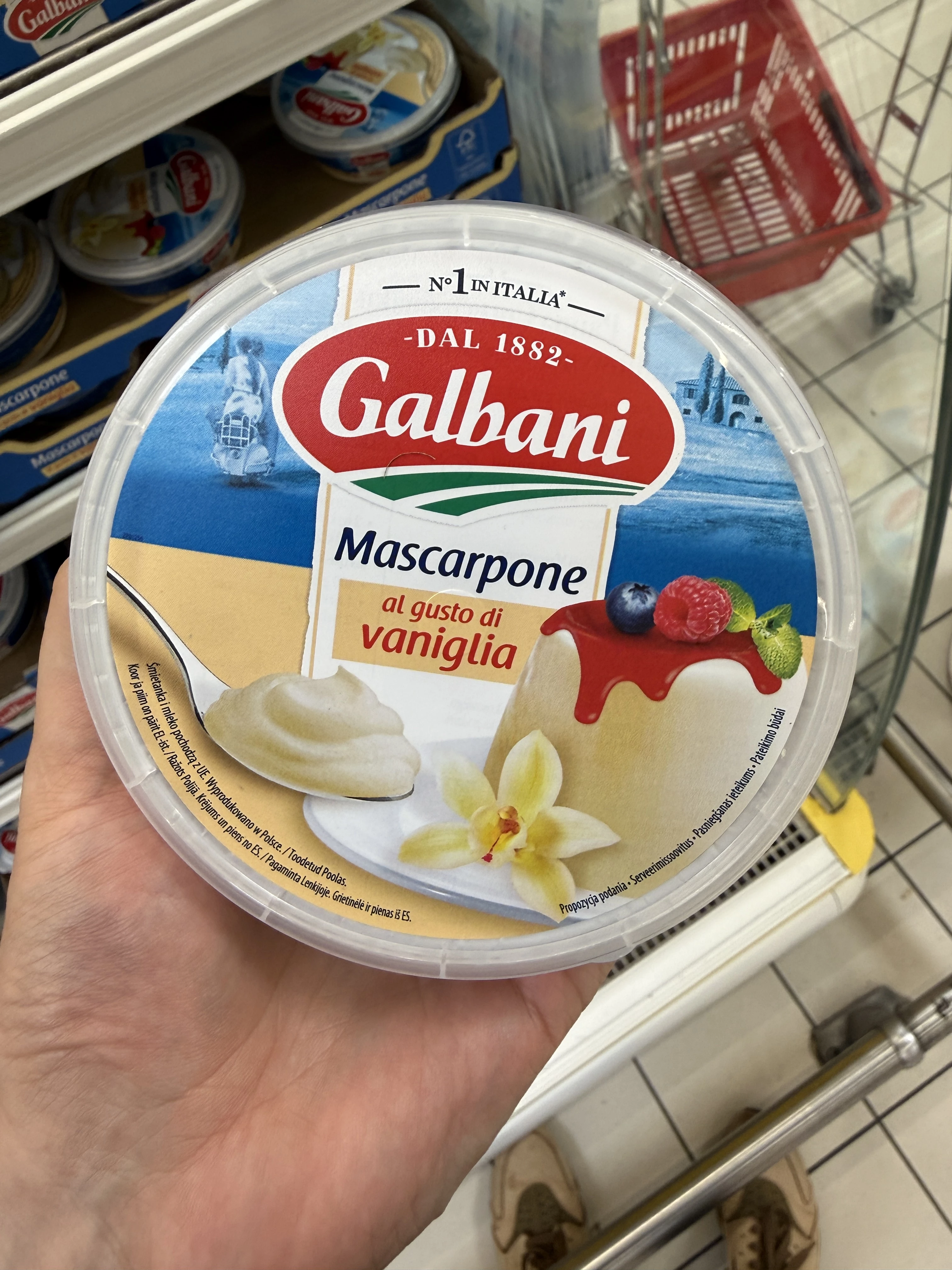 Galbani Mascarpone al gusto di vaniglia | 230g