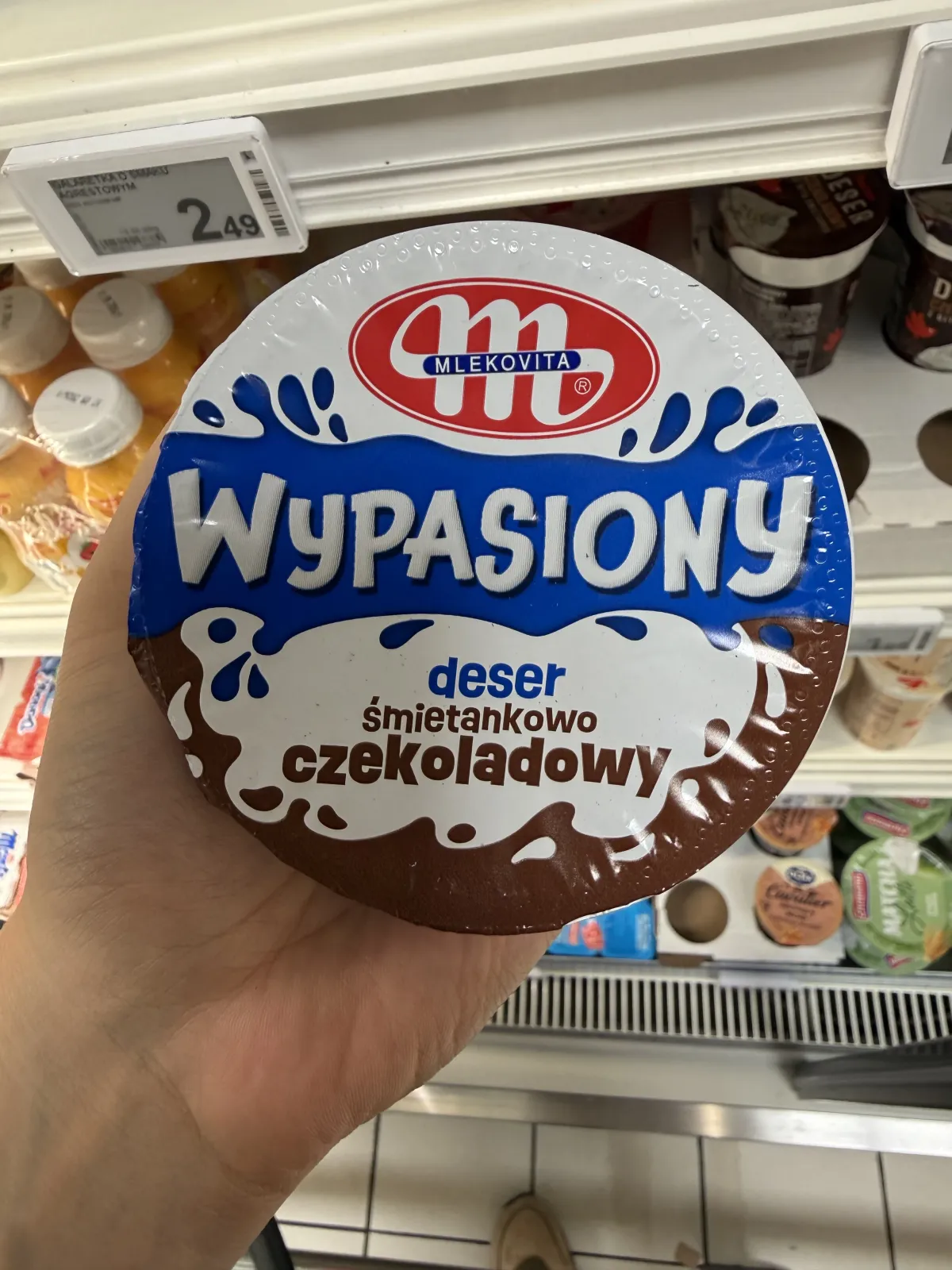 Mlekovita Wypasiony deser śmietankowo-czekoladowy | 130g