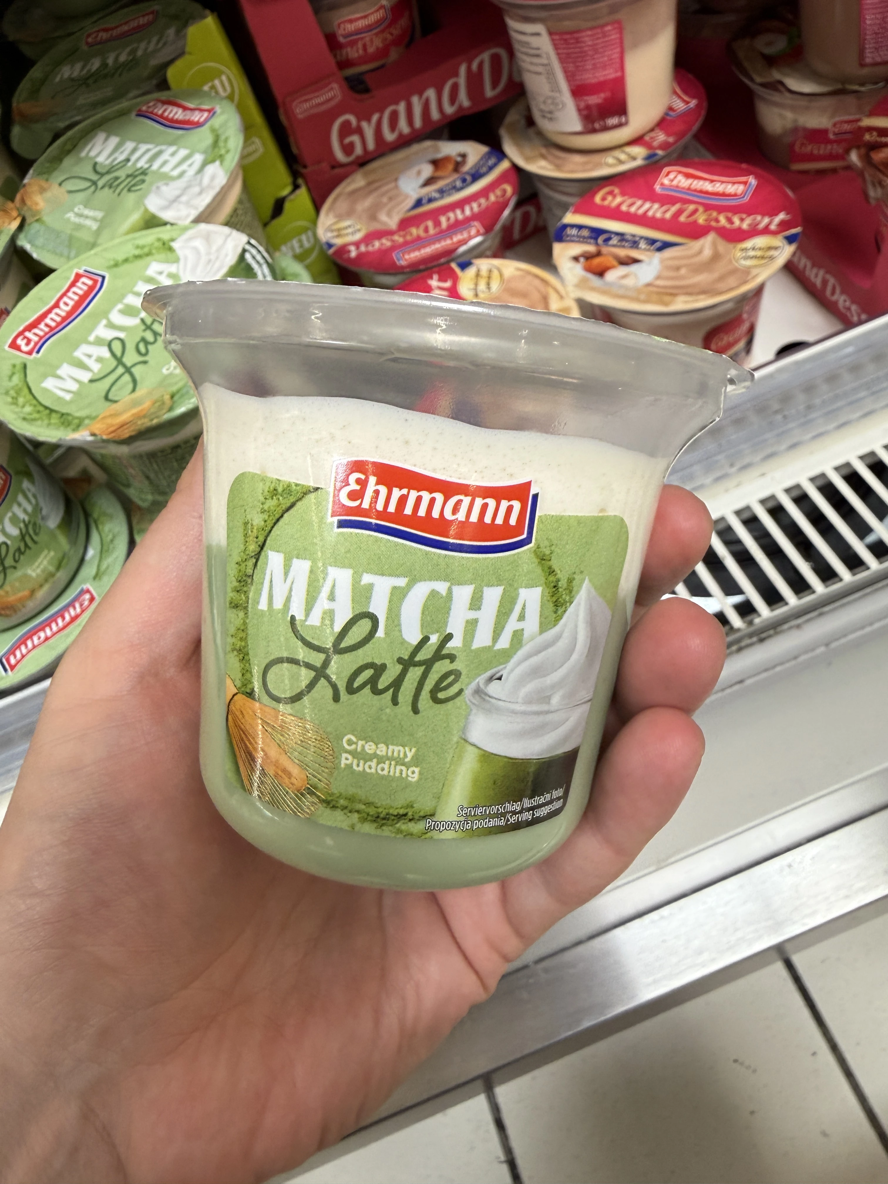 Matcha Latte Creamy Pudding (Ehrmann) | 190g