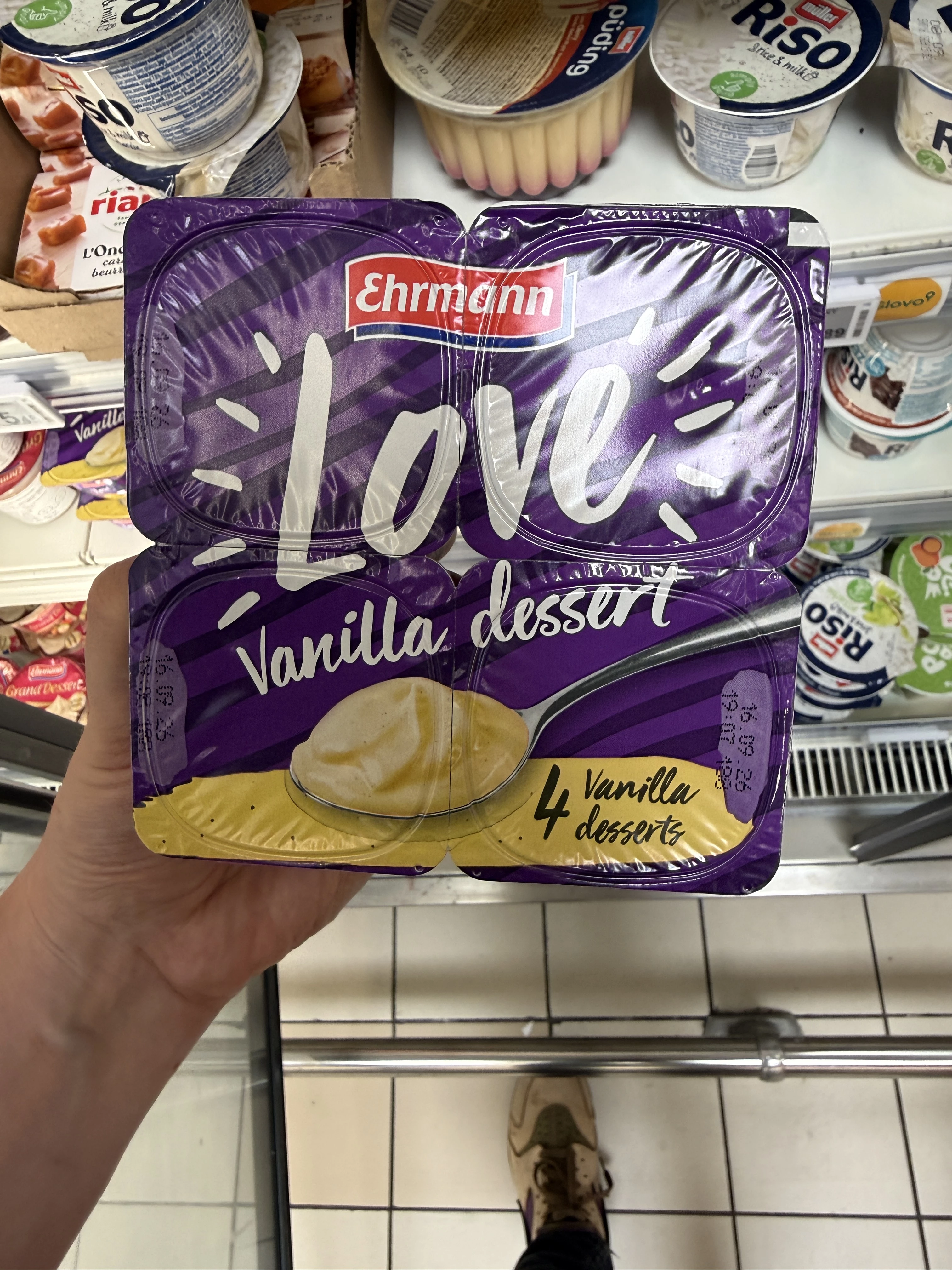 Ehrmann Love Dessert waniliowy | 4x100g