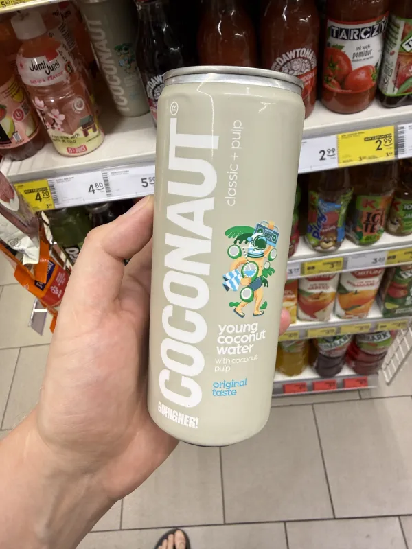 Coconaut Woda Kokosowa z Miąższem | 320ml