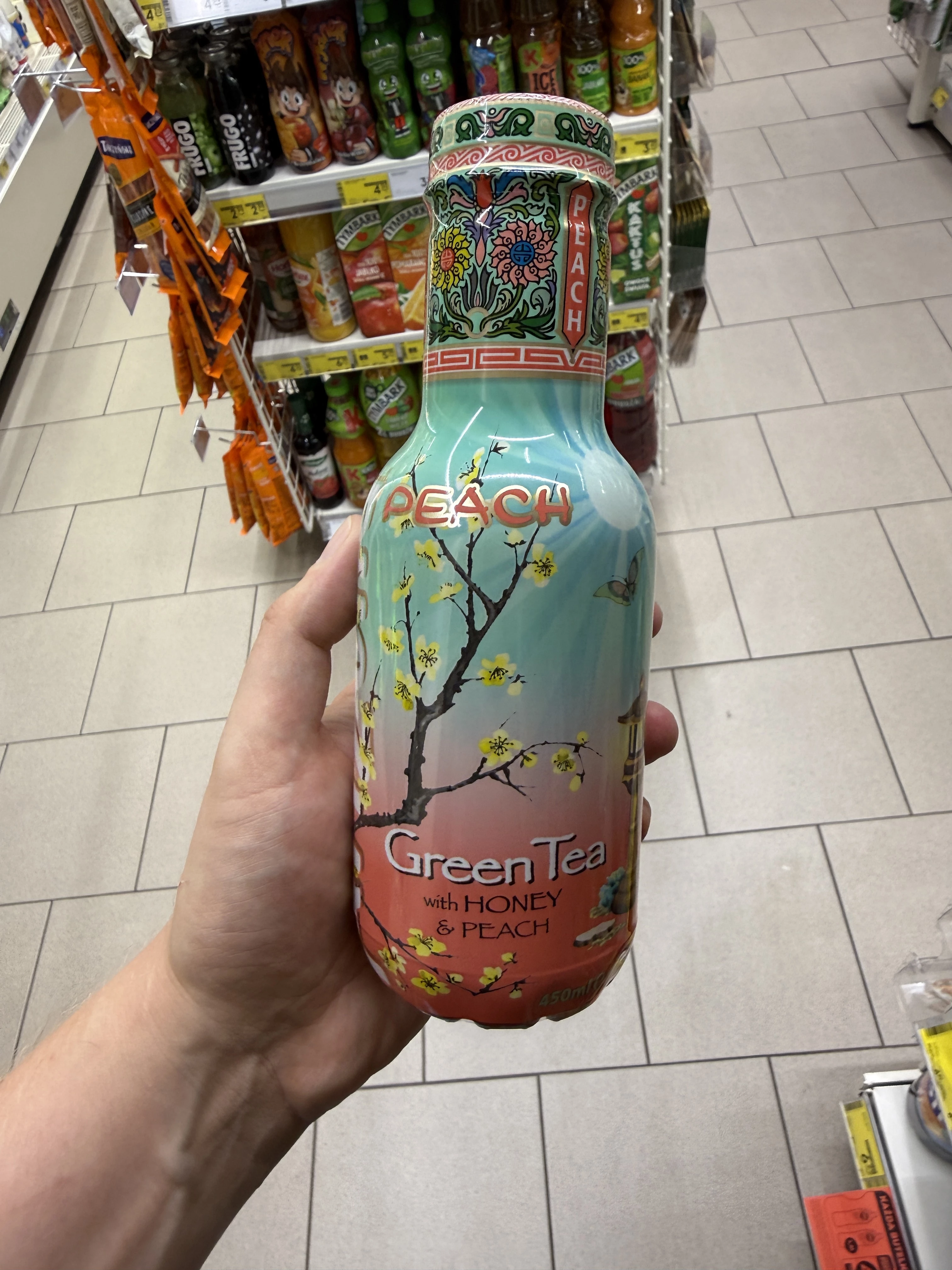 Arizona Green Tea with Honey & Peach | 450ml