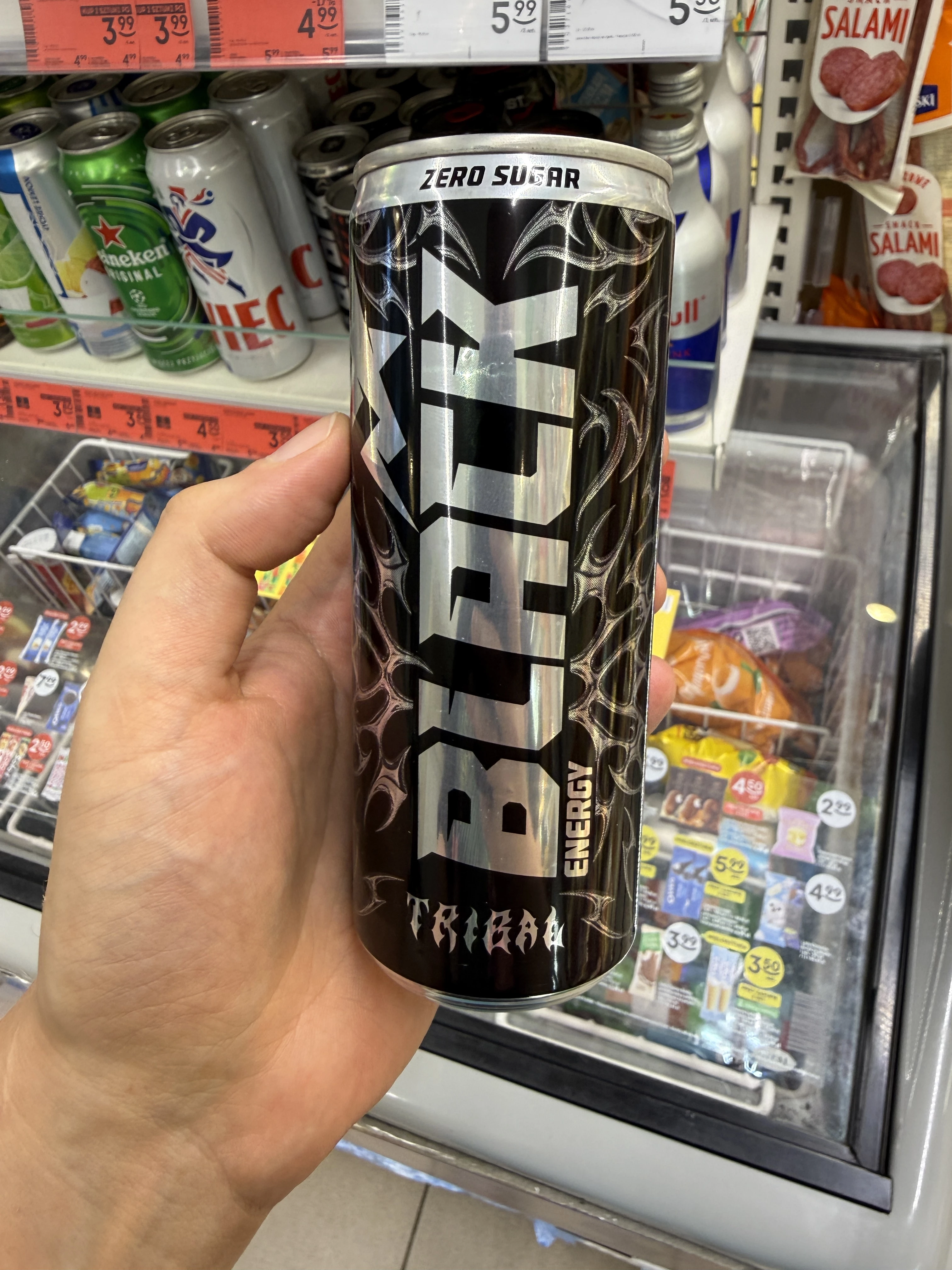 Black Energy Zero Sugar Tribal | 250ml