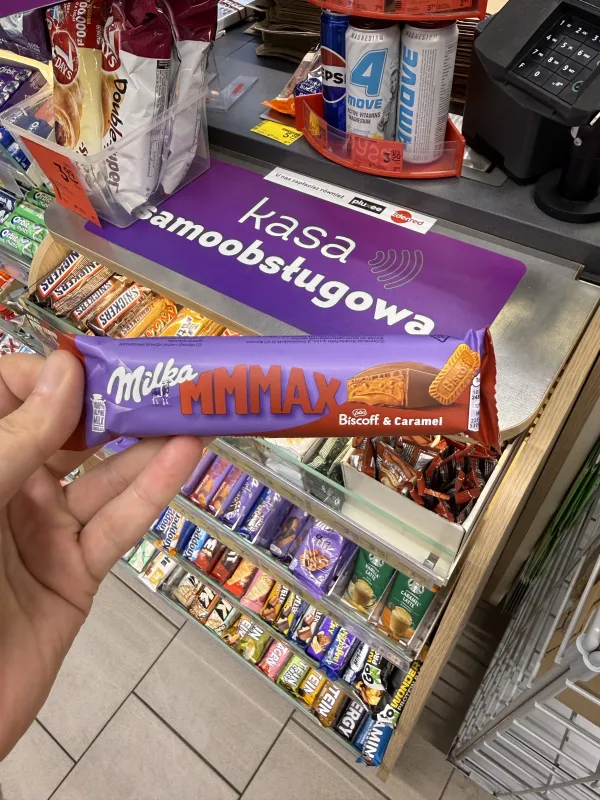 Milka MMMAX Lotus Biscoff & Caramel | 49g