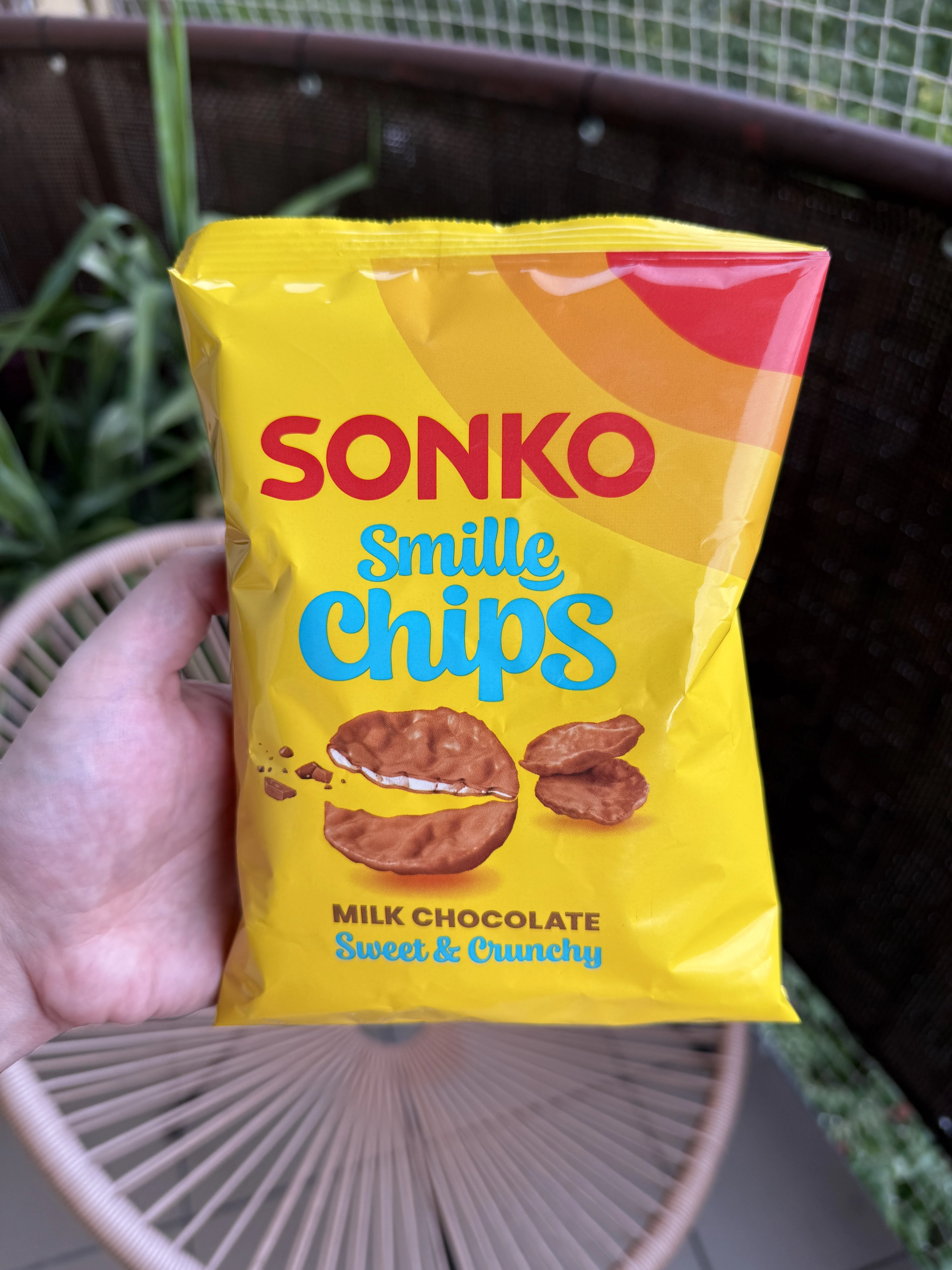 Sonko Smille Chips Milk Chocolate | 50g