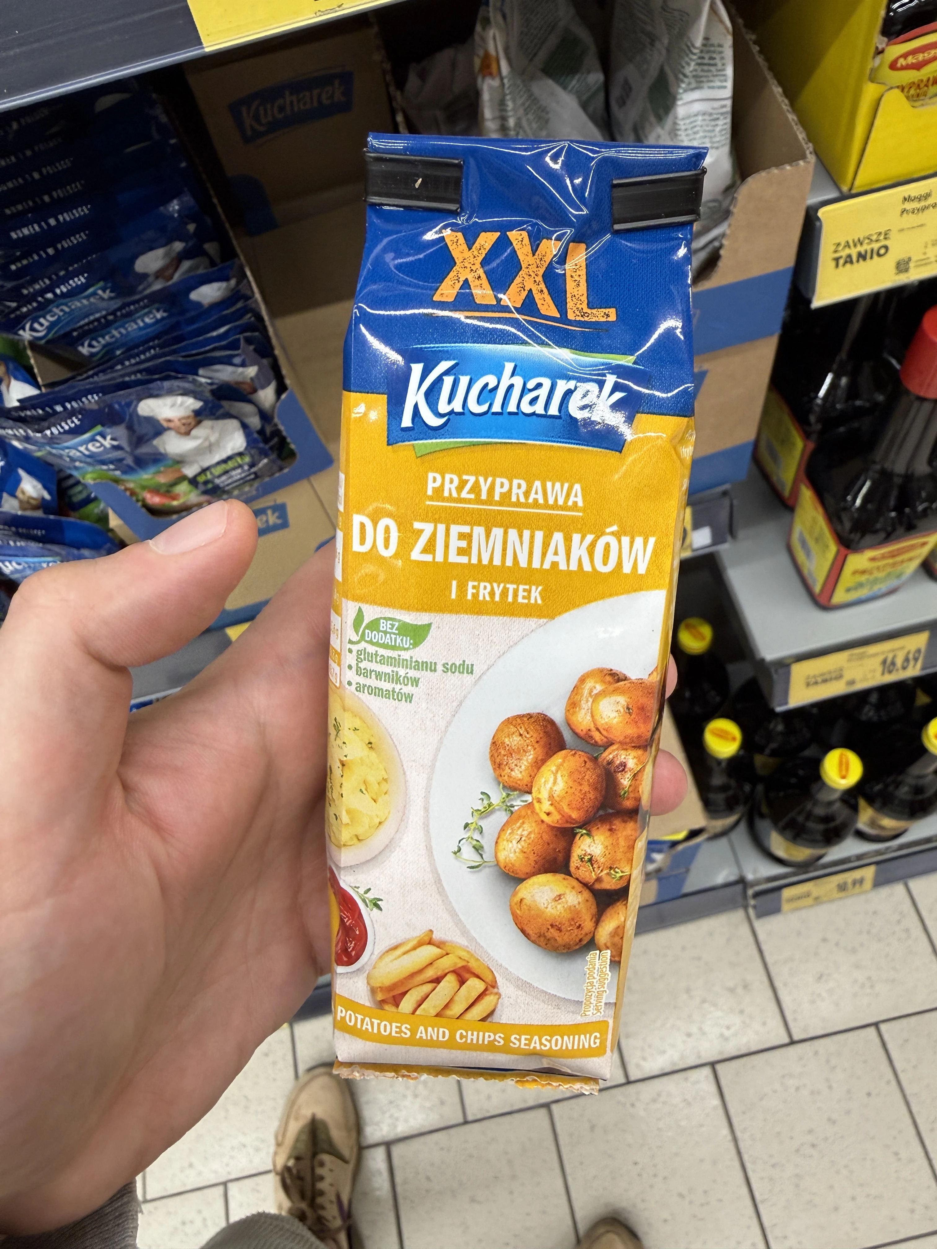Kucharek Przyprawa do ziemniaków i frytek | 70g