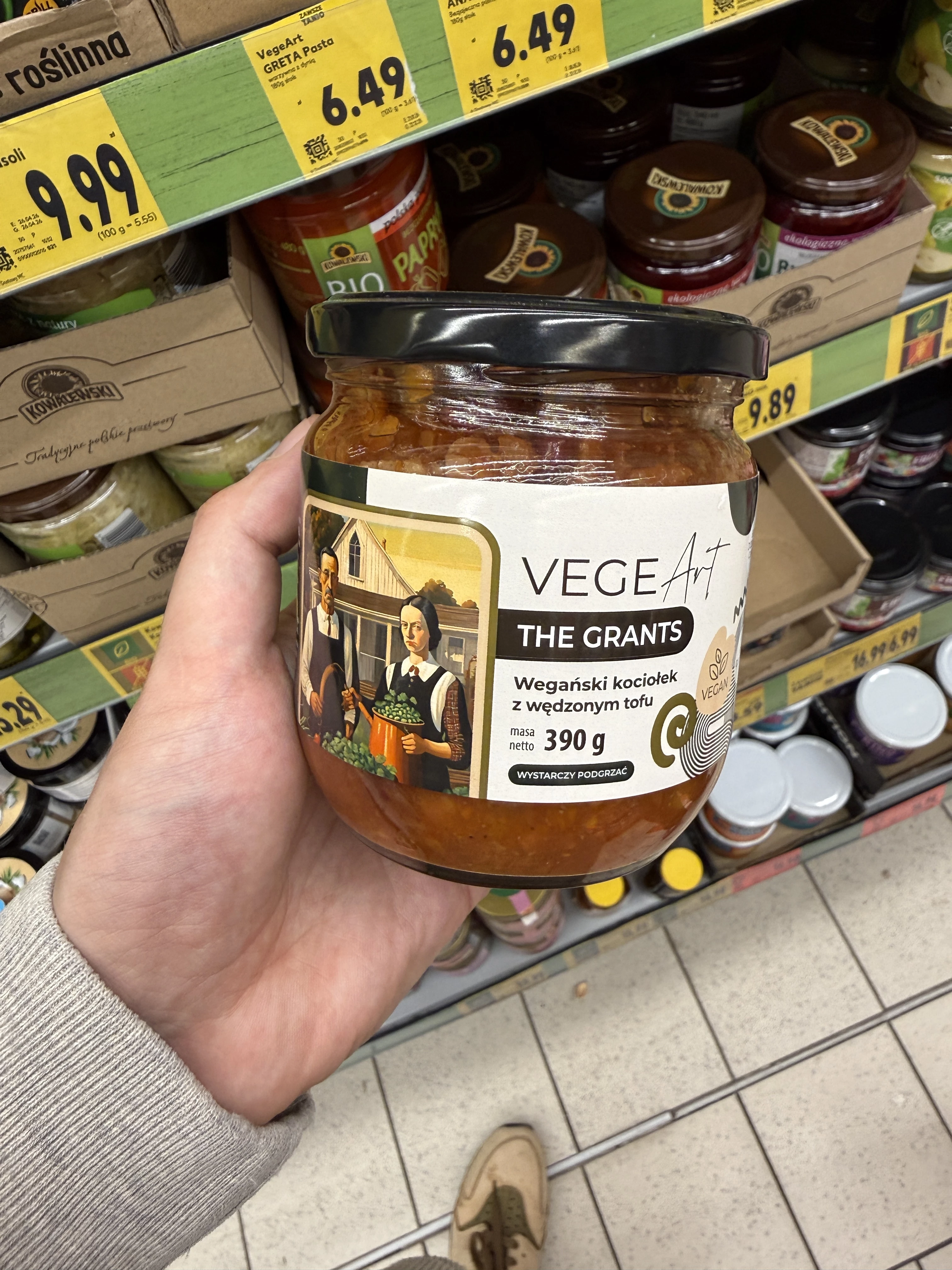 VegeArt The Grants – Wegański kociołek z wędzonym tofu | 390g