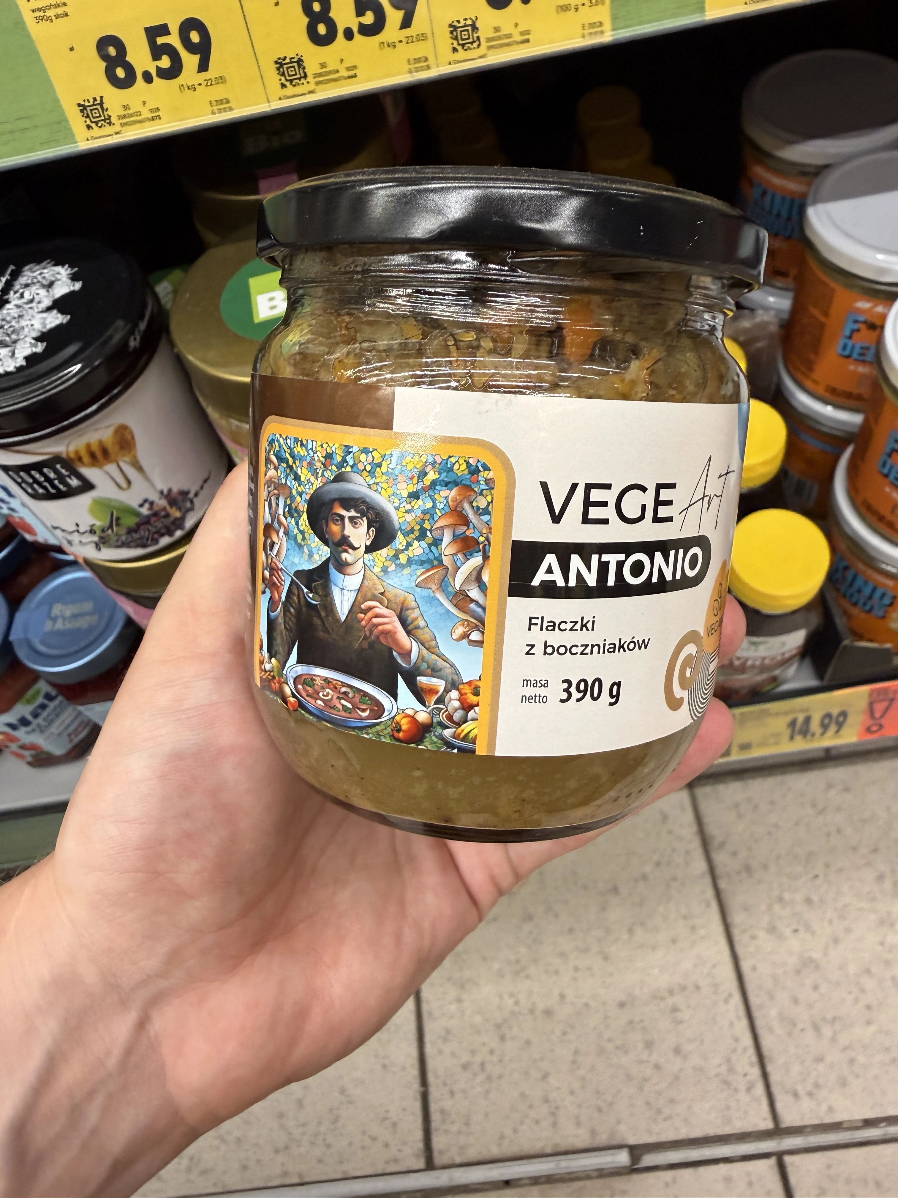 Vege Art Antonio Wegańskie flaczki z boczniaków | 390g