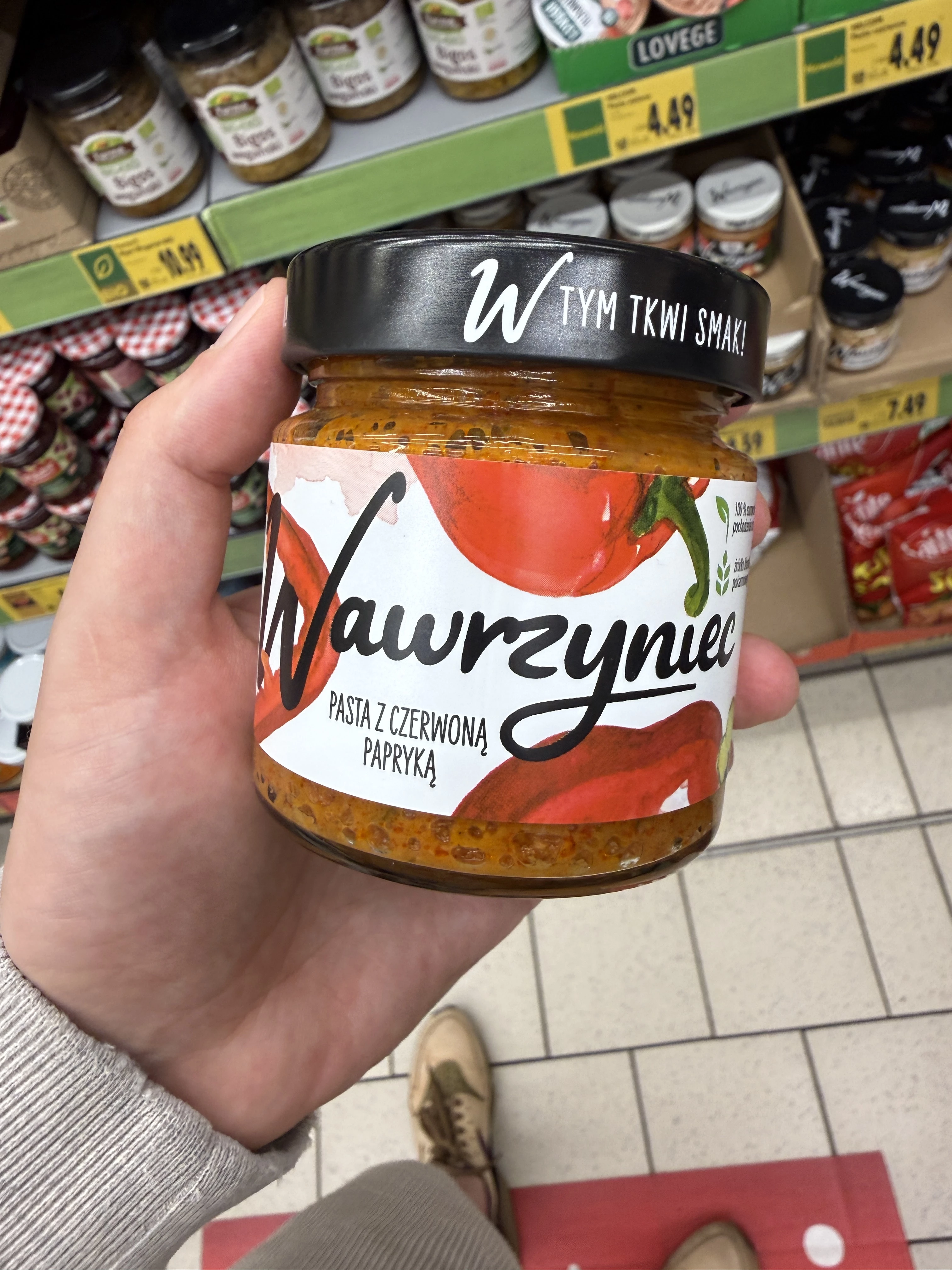 Wawrzyniec Pasta z czerwoną papryką | 180g