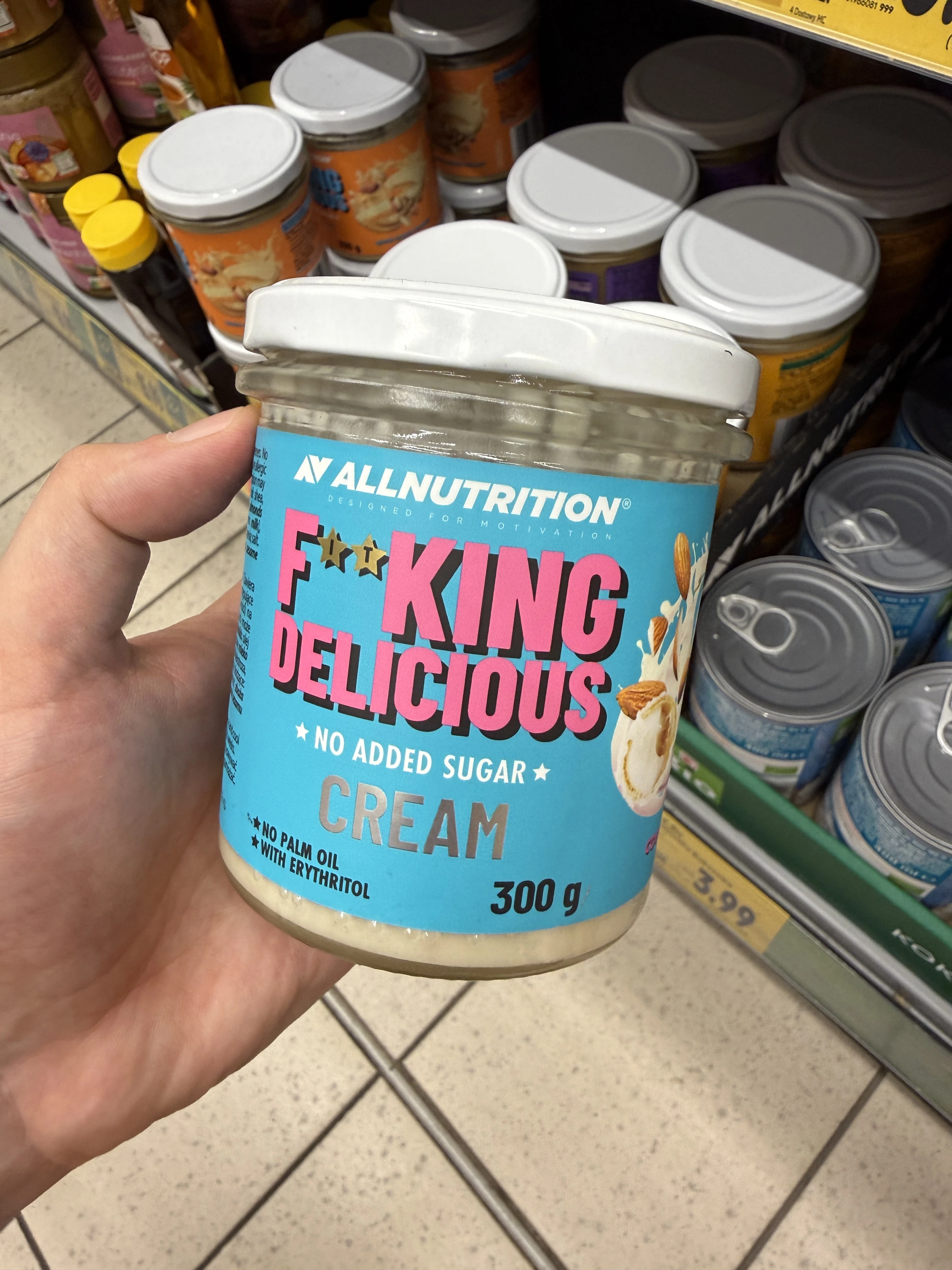 AllNutrition Fitking Delicious Cream Coco Crunch | 300g