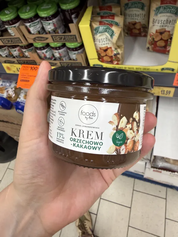 Foods by Ann Krem orzechowo-kakaowy 13% | 220g