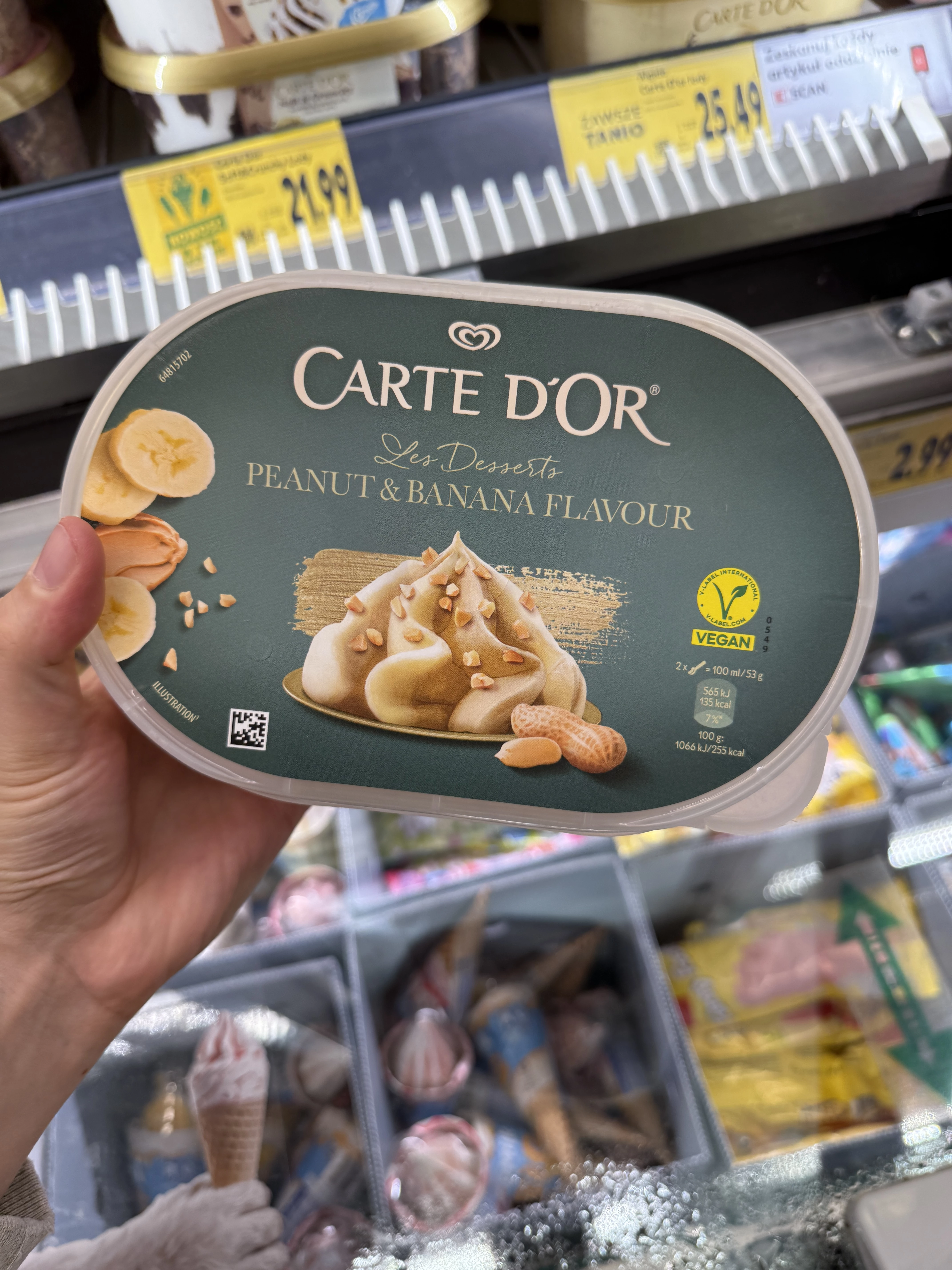 Carte d’Or Peanut & Banana Flavour Vegan | 825ml / 442g