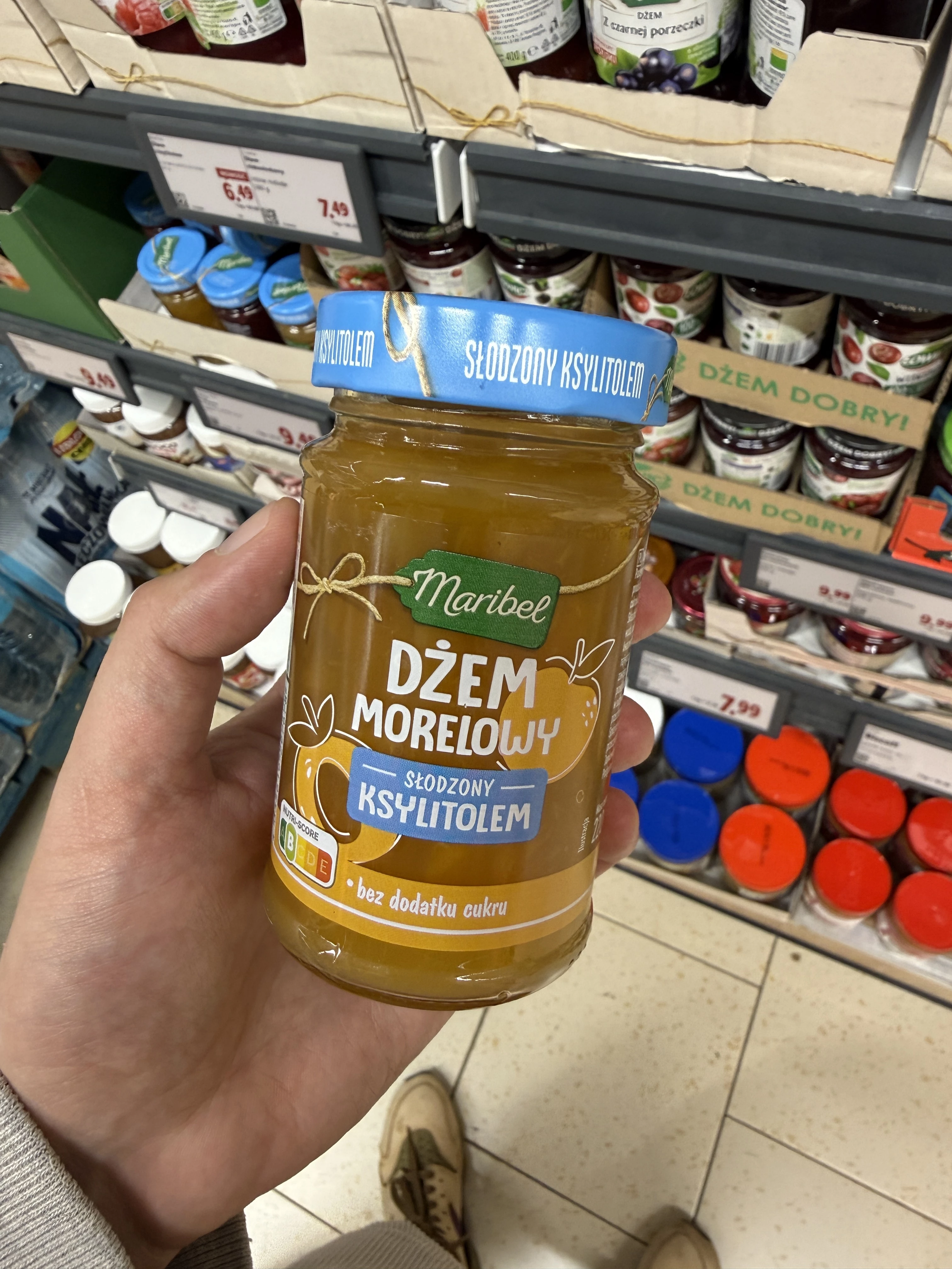 Maribel Dżem Morelowy słodzony ksylitolem | 220g