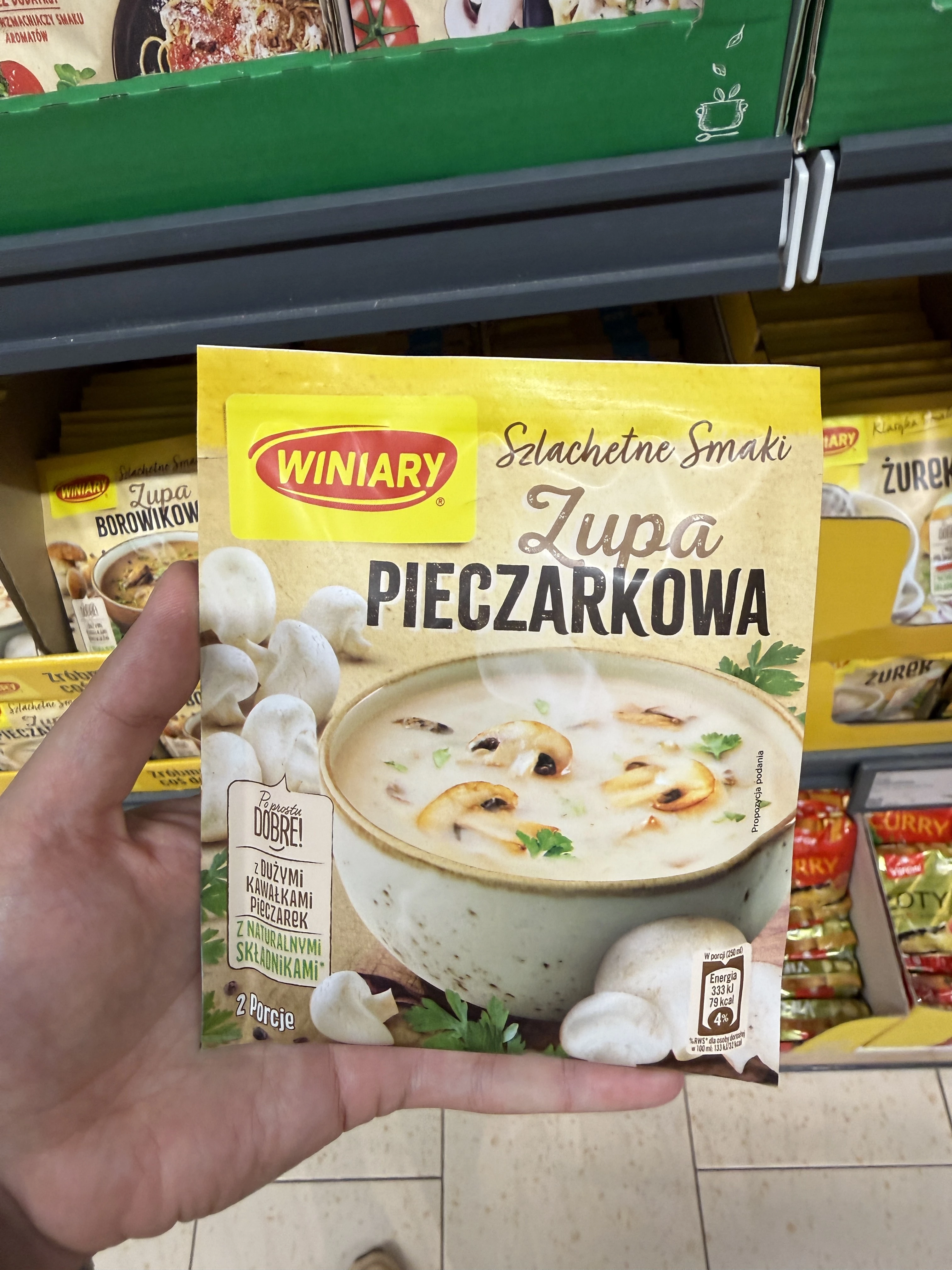 Winiary Szlachetne Smaki Zupa pieczarkowa | 44g