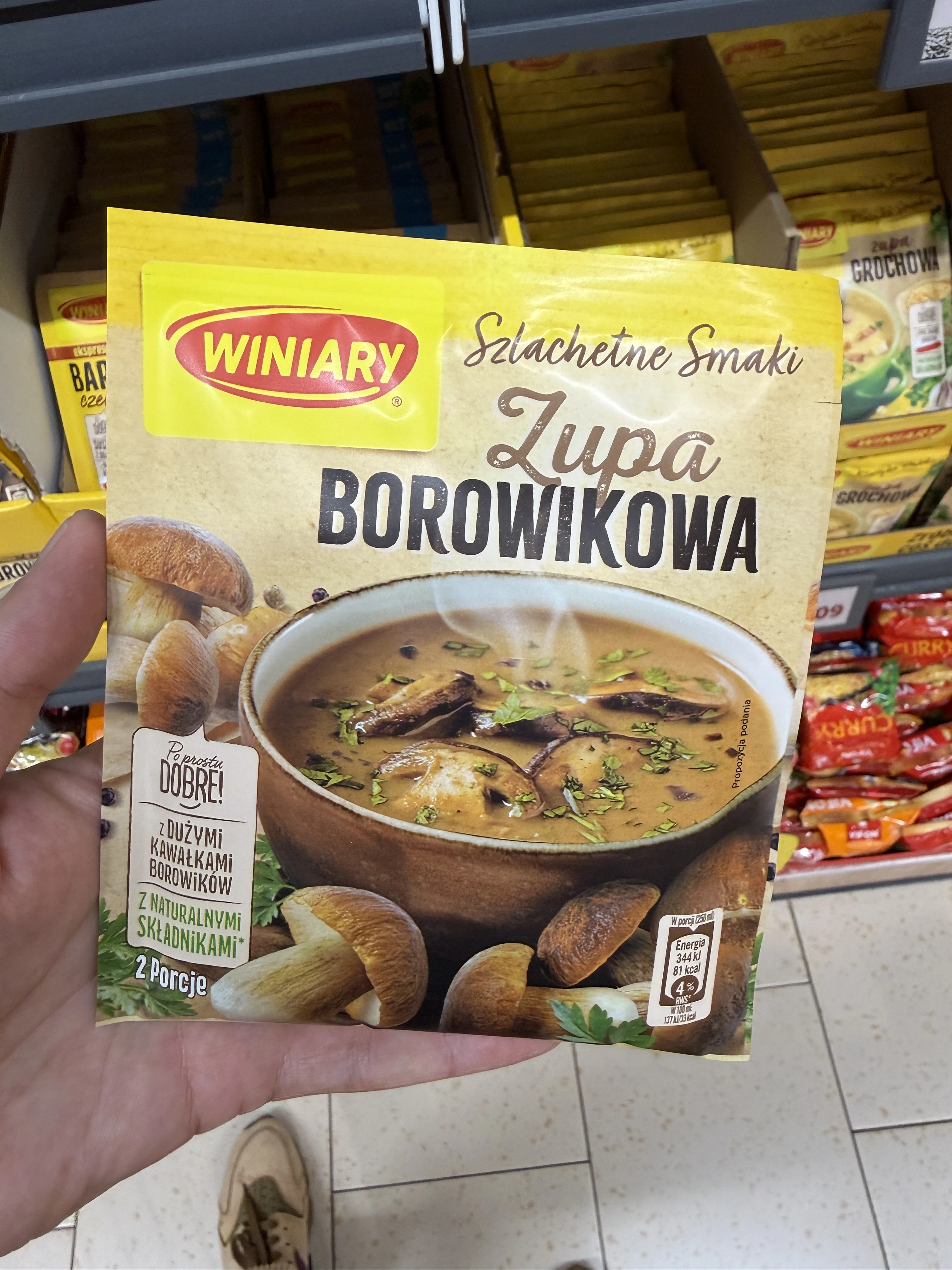 Winiary Szlachetne Smaki Zupa borowikowa | 44g