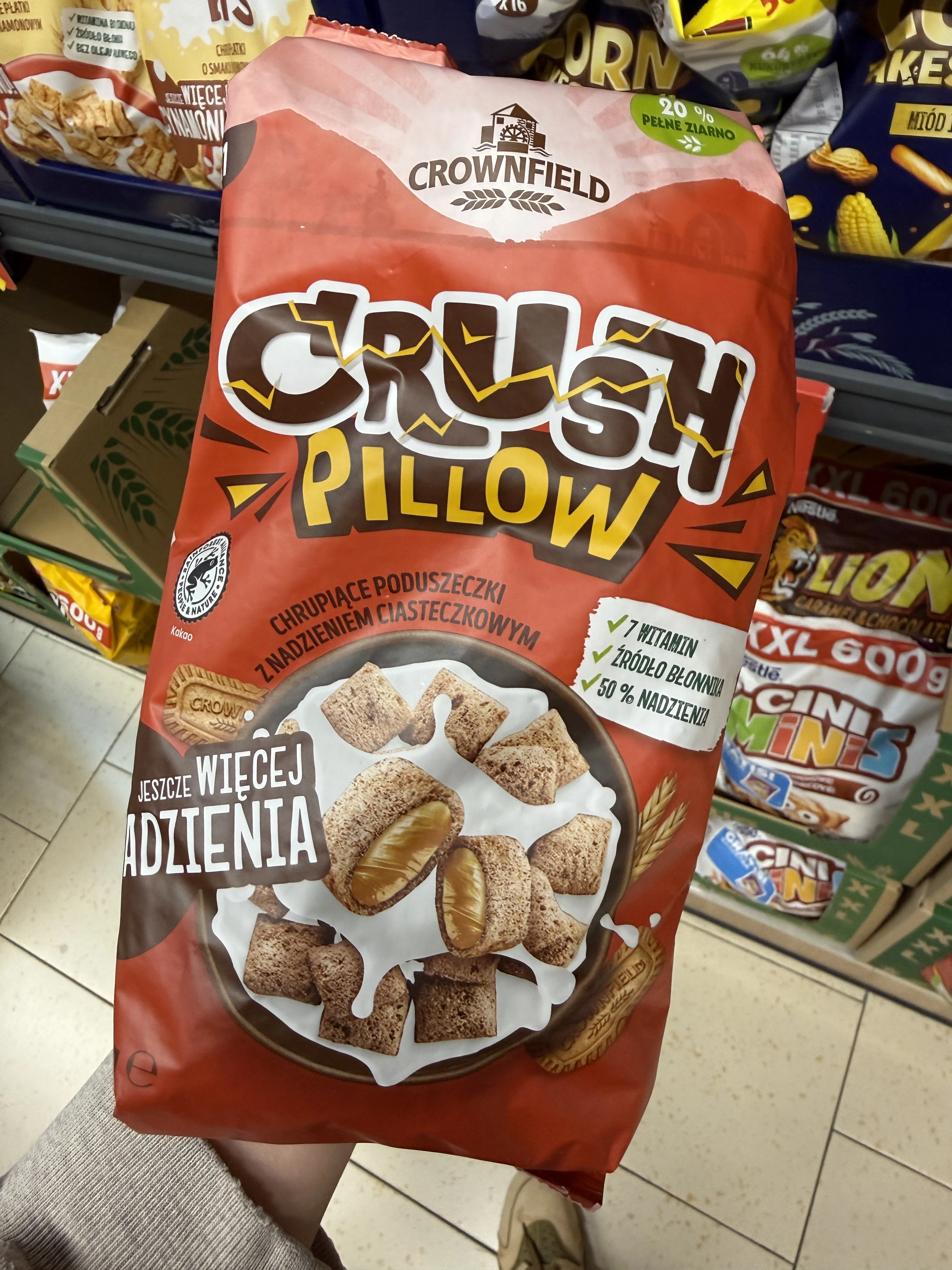Crownfield Crush Pillow Kakao | 350g