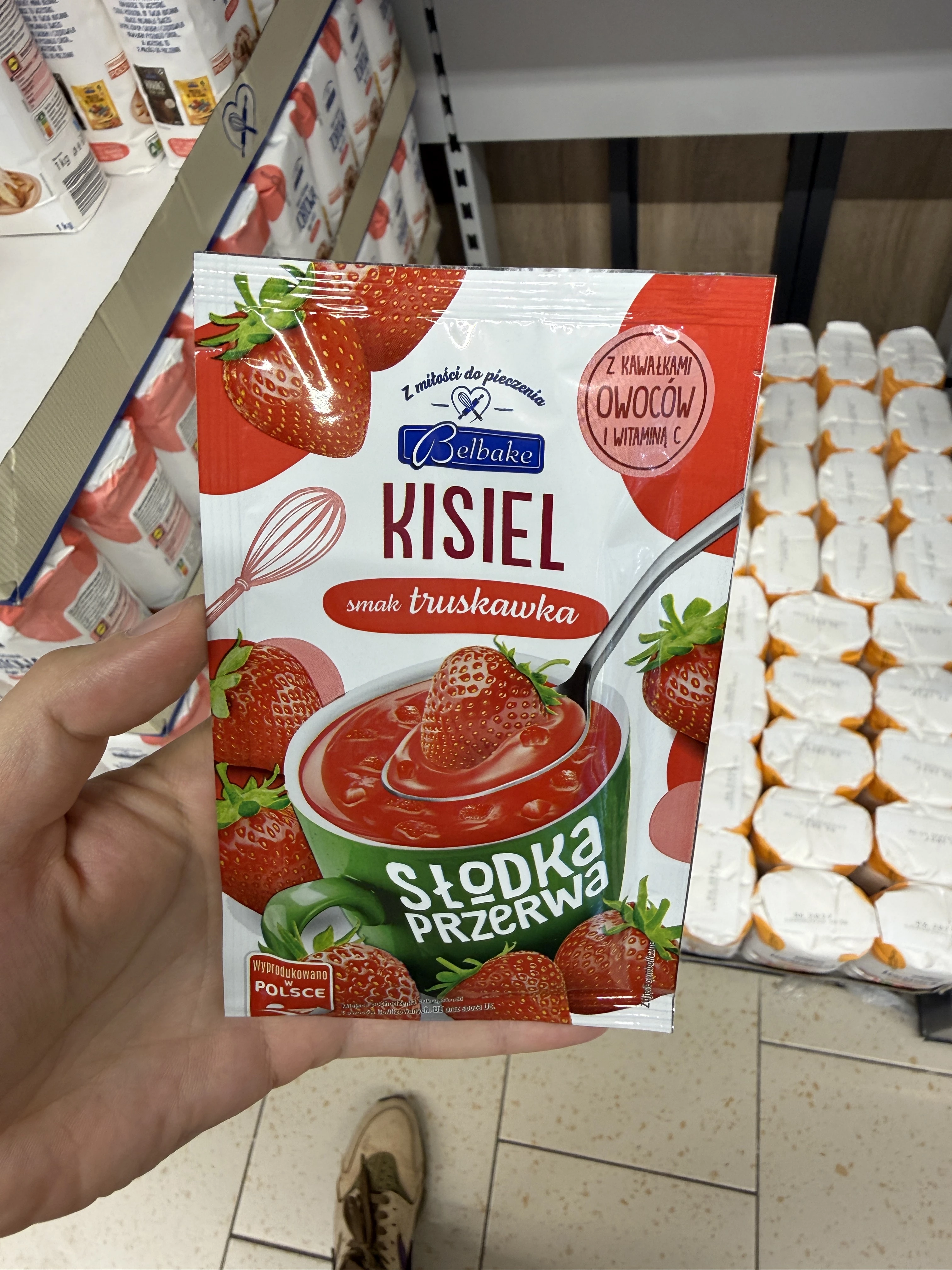 Belbake Kisiel truskawkowy Słodka Przerwa | 30g