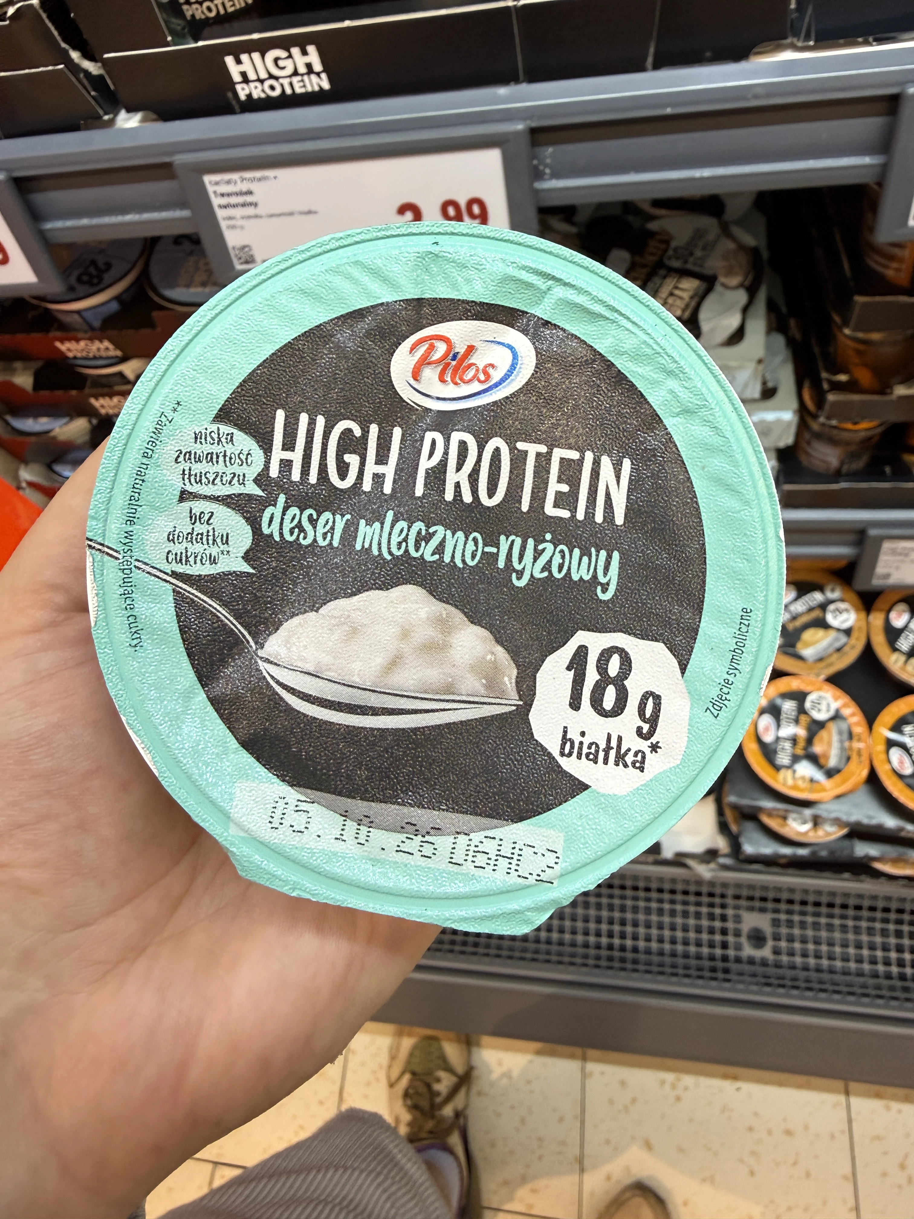 Pilos High Protein Deser Mleczno-Ryżowy | 200g
