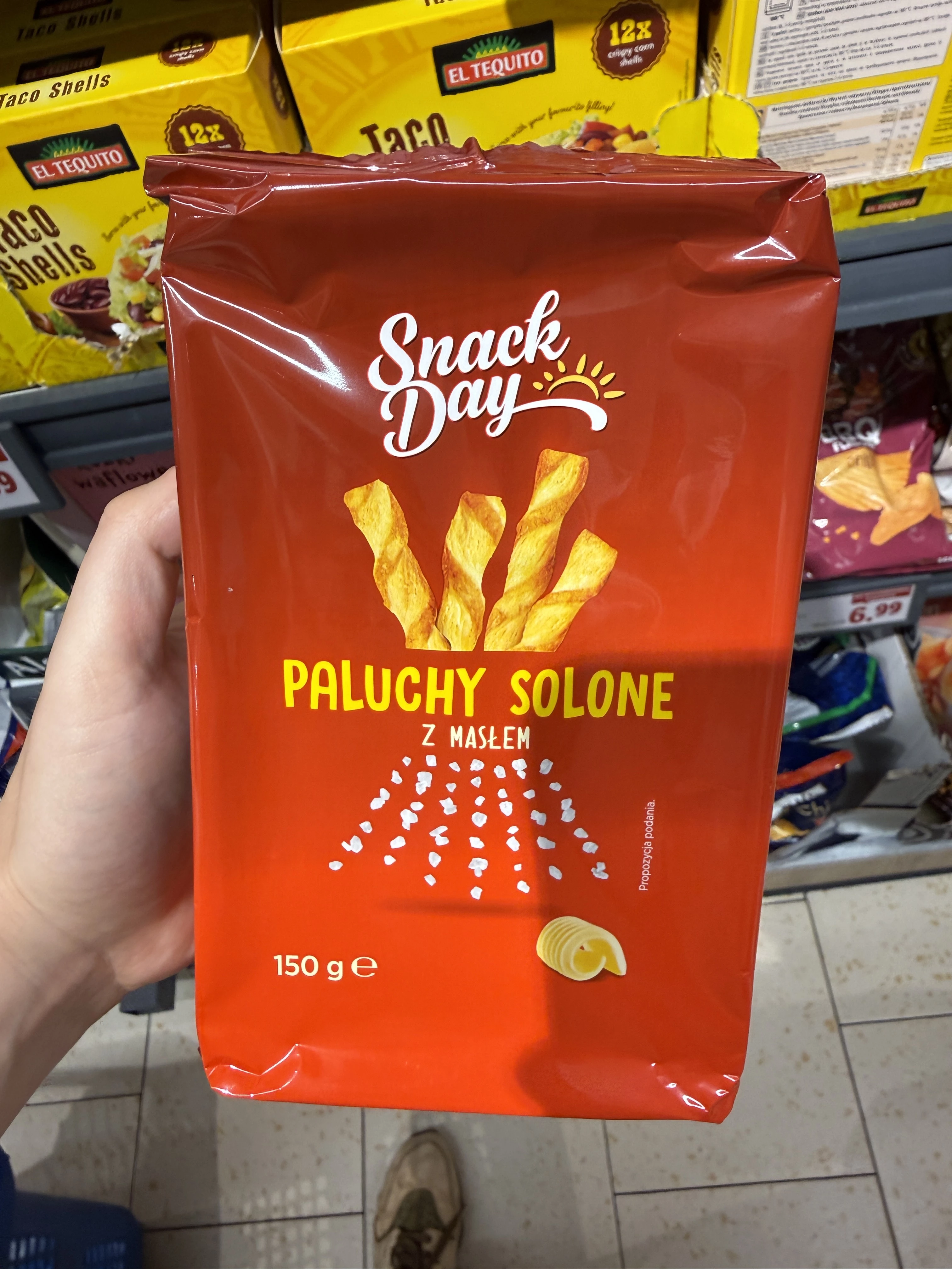 Snack Day Paluchy Solone z masłem | 150g