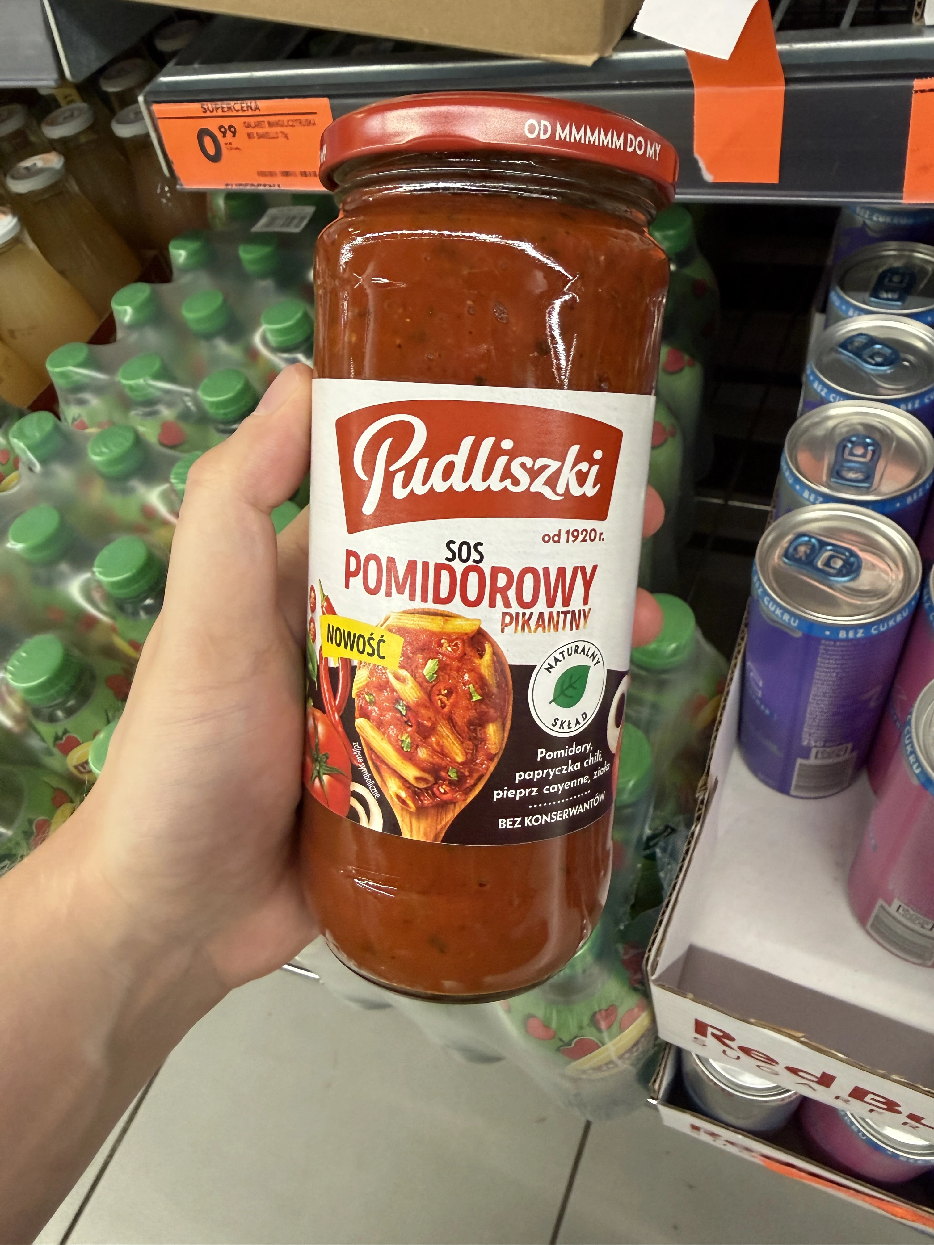 Pudliszki Sos Pomidorowy Pikantny | 480g