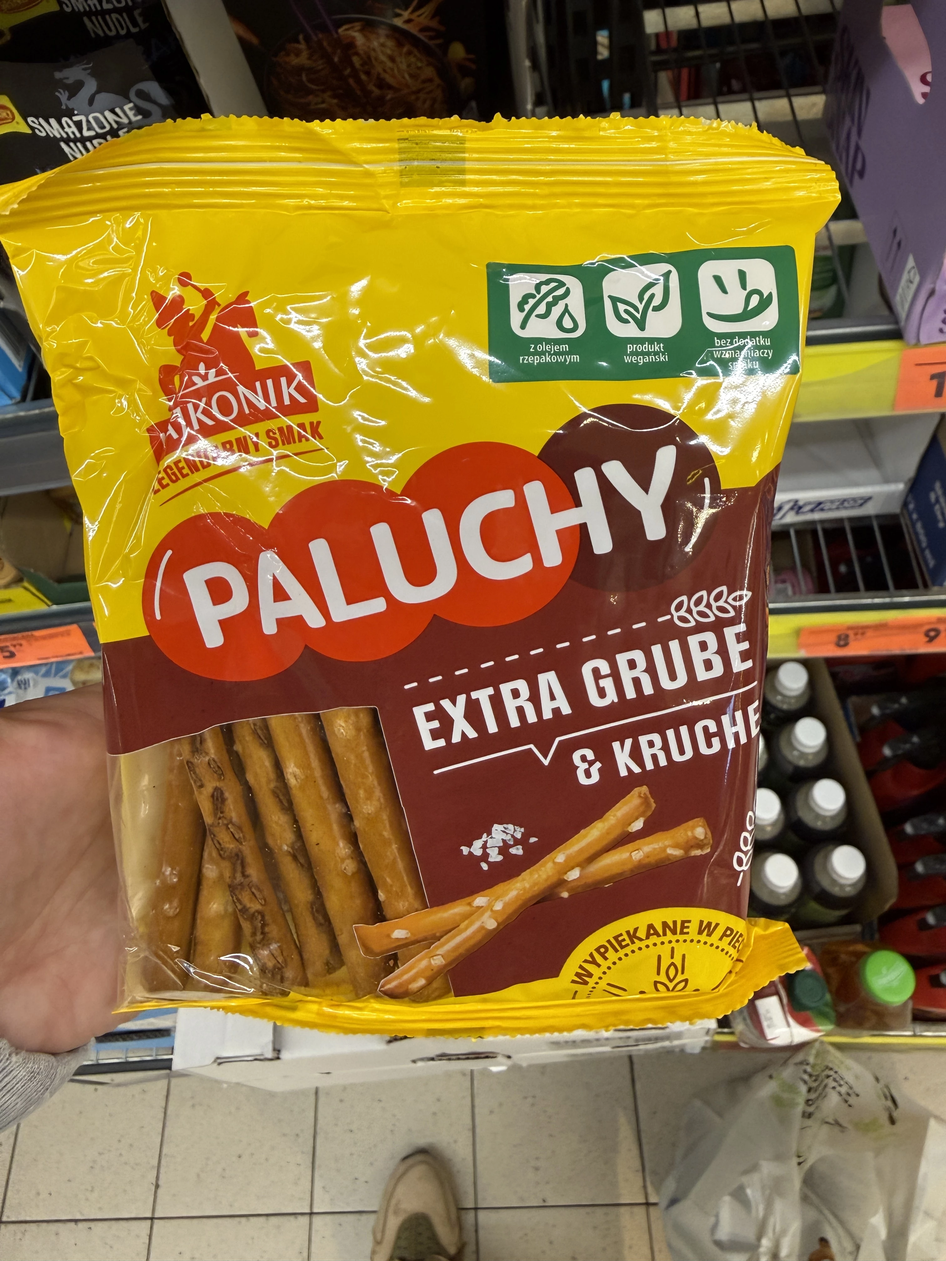 Lajkonik Paluchy słone Extra Grube & Kruche | 125g