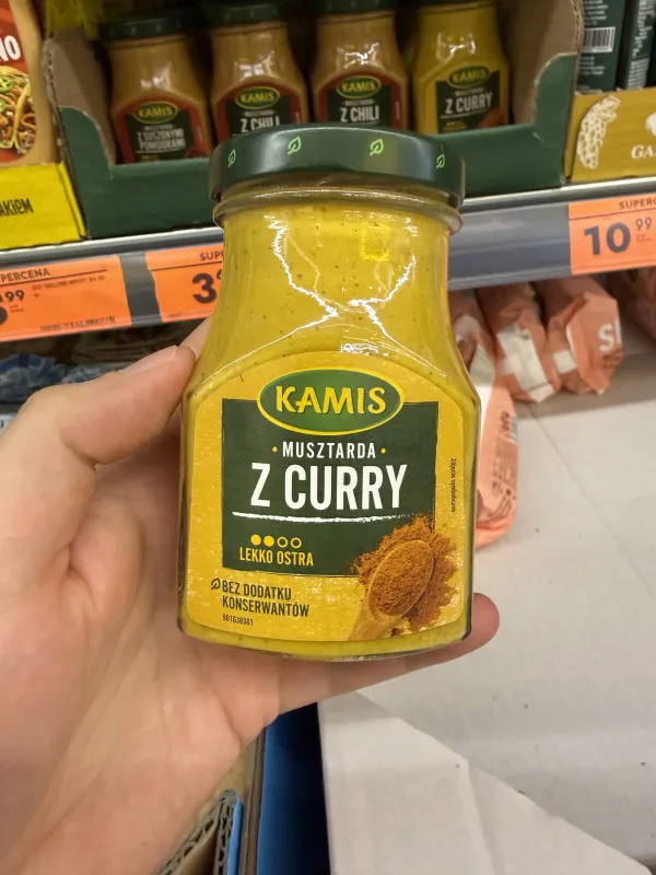 Kamis Musztarda z Curry | 185g