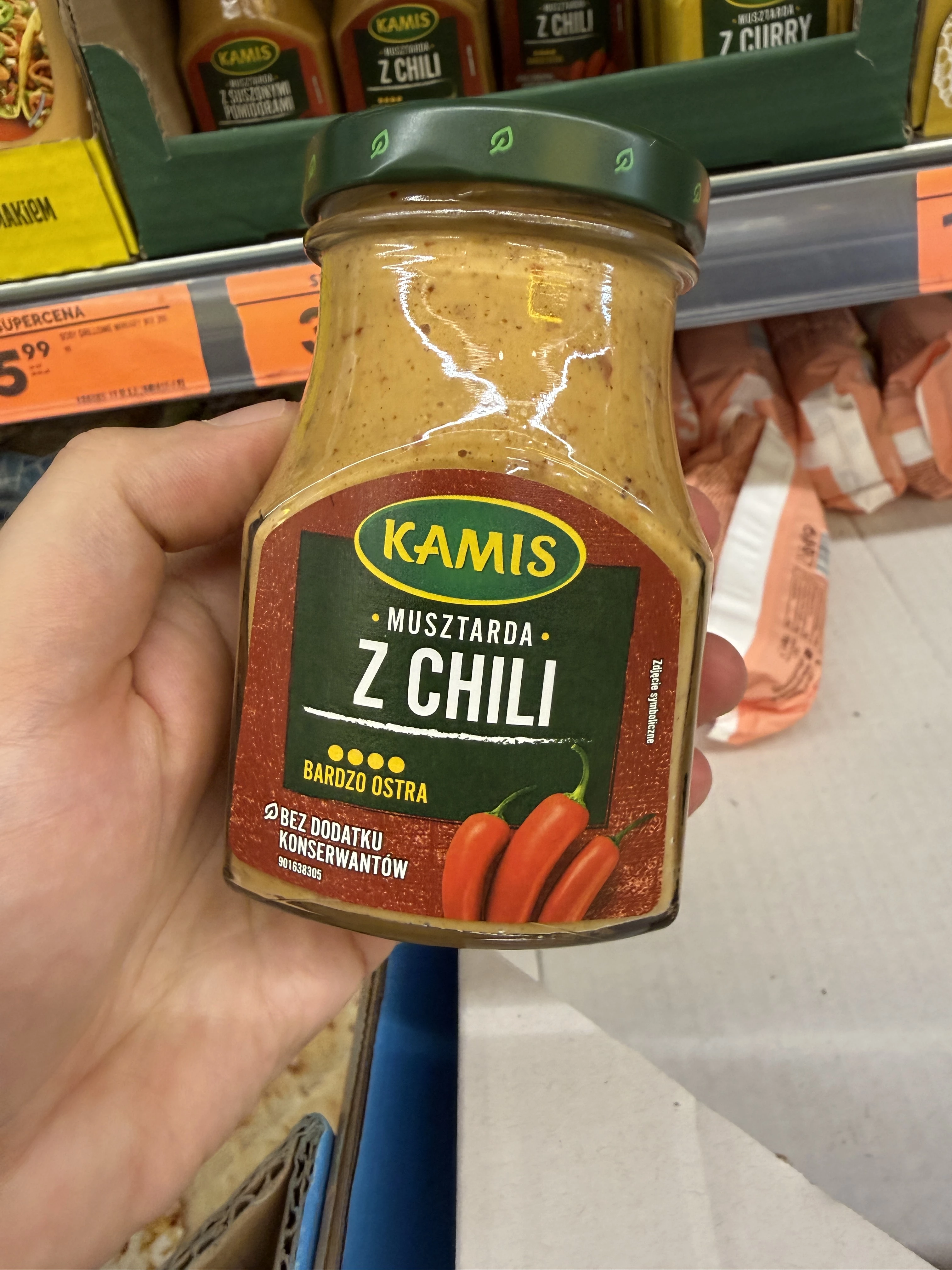 Kamis Musztarda z Chili | 185g