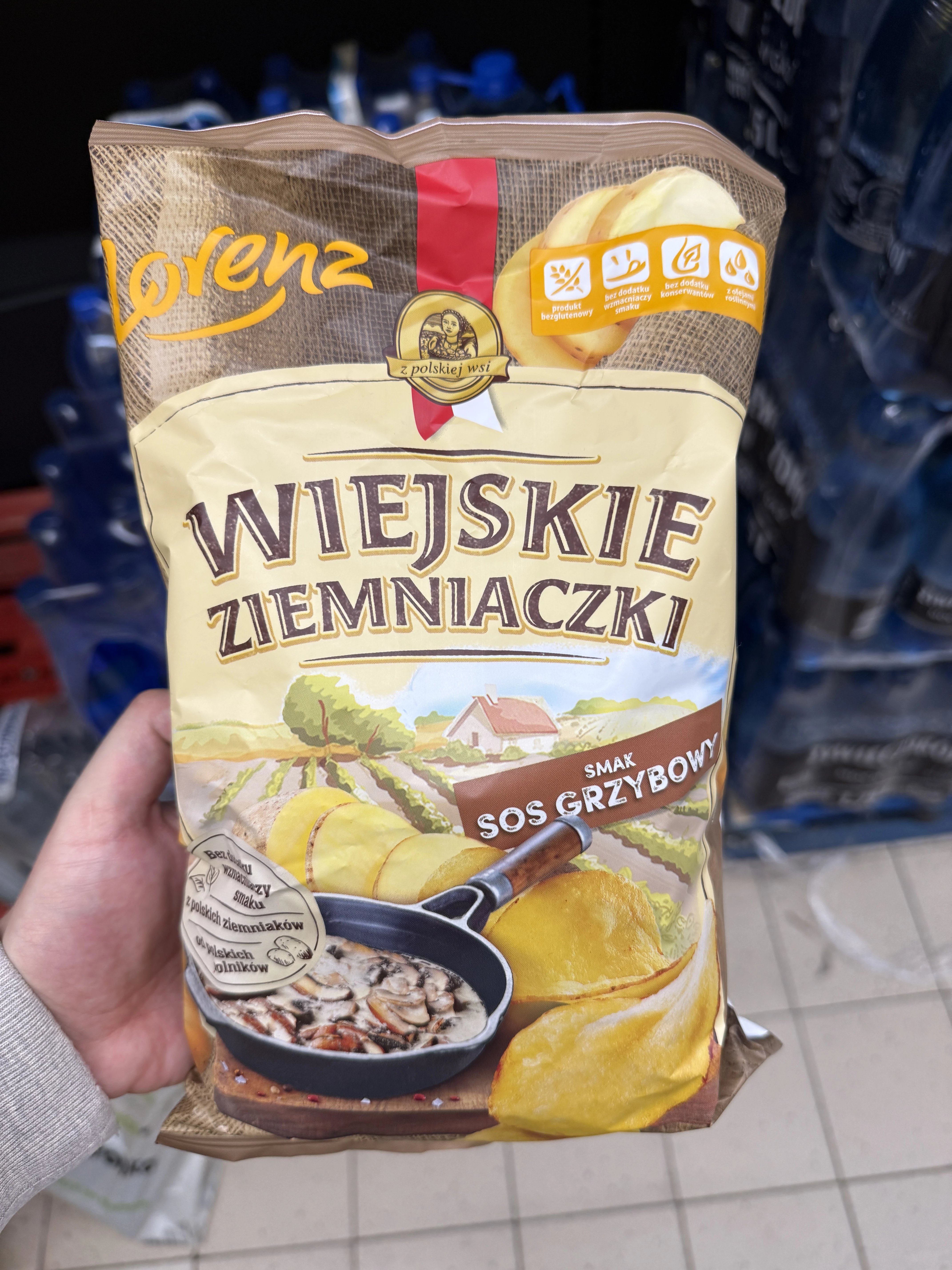Lorenz Wiejskie Ziemniaczki smak Sos Grzybowy | 130g
