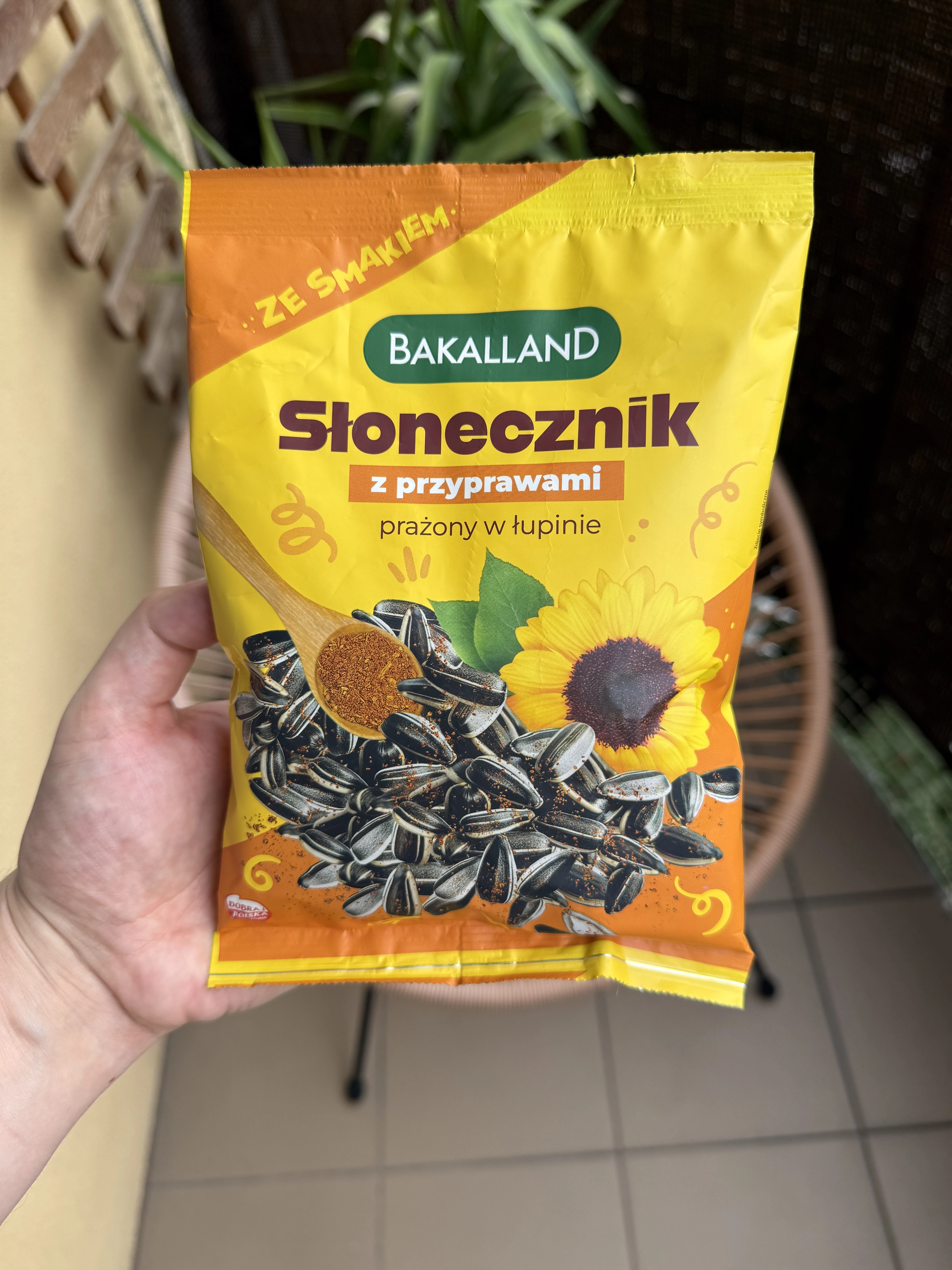 Bakalland Słonecznik prażony z przyprawami | 130g