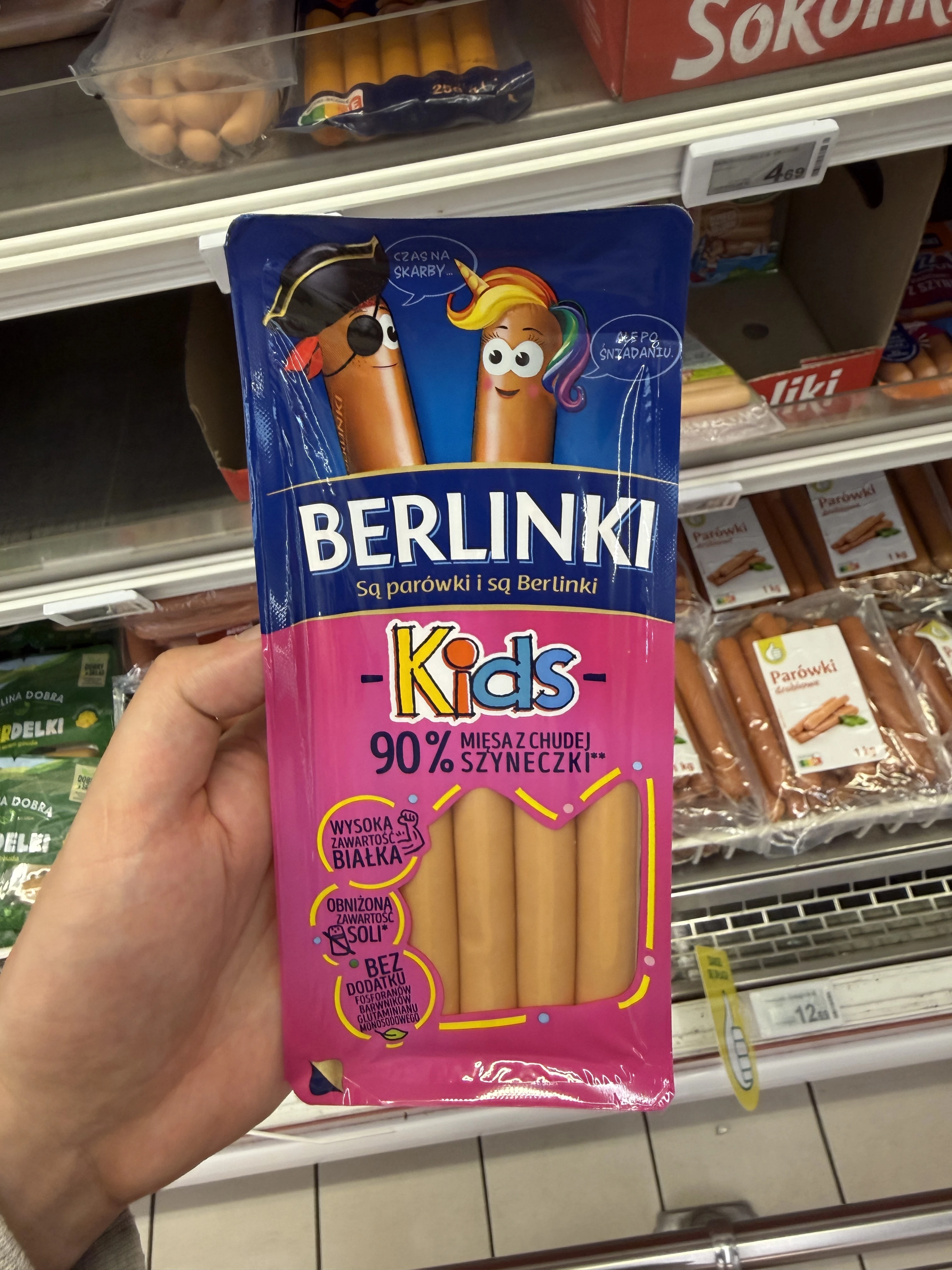 Berlinki Kids z chudej szyneczki | 120g