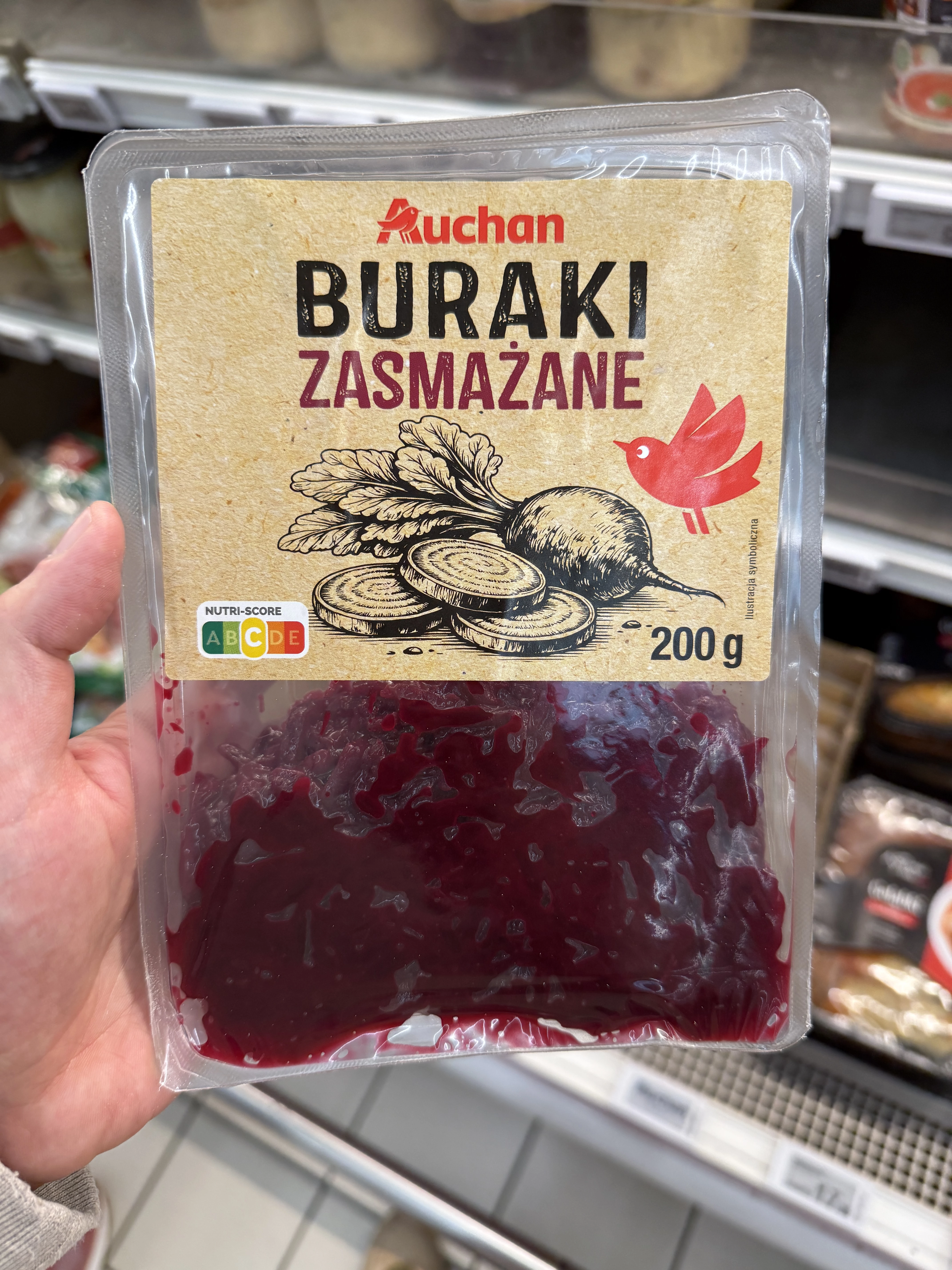 Auchan Buraki zasmażane | 200g