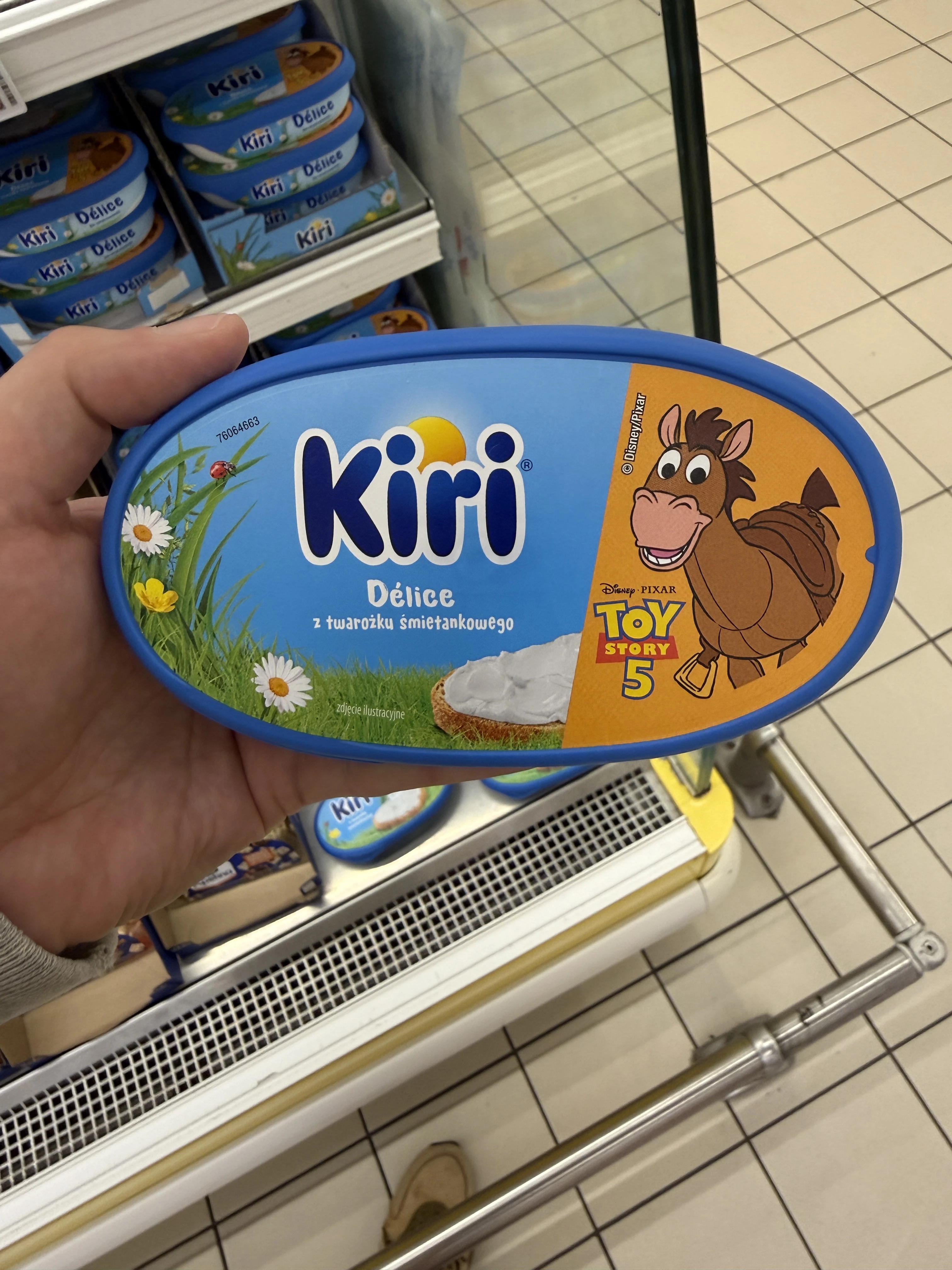 Kiri Délice do smarowania Disney/Pixar Toy Story 5 Bullseye | 140g