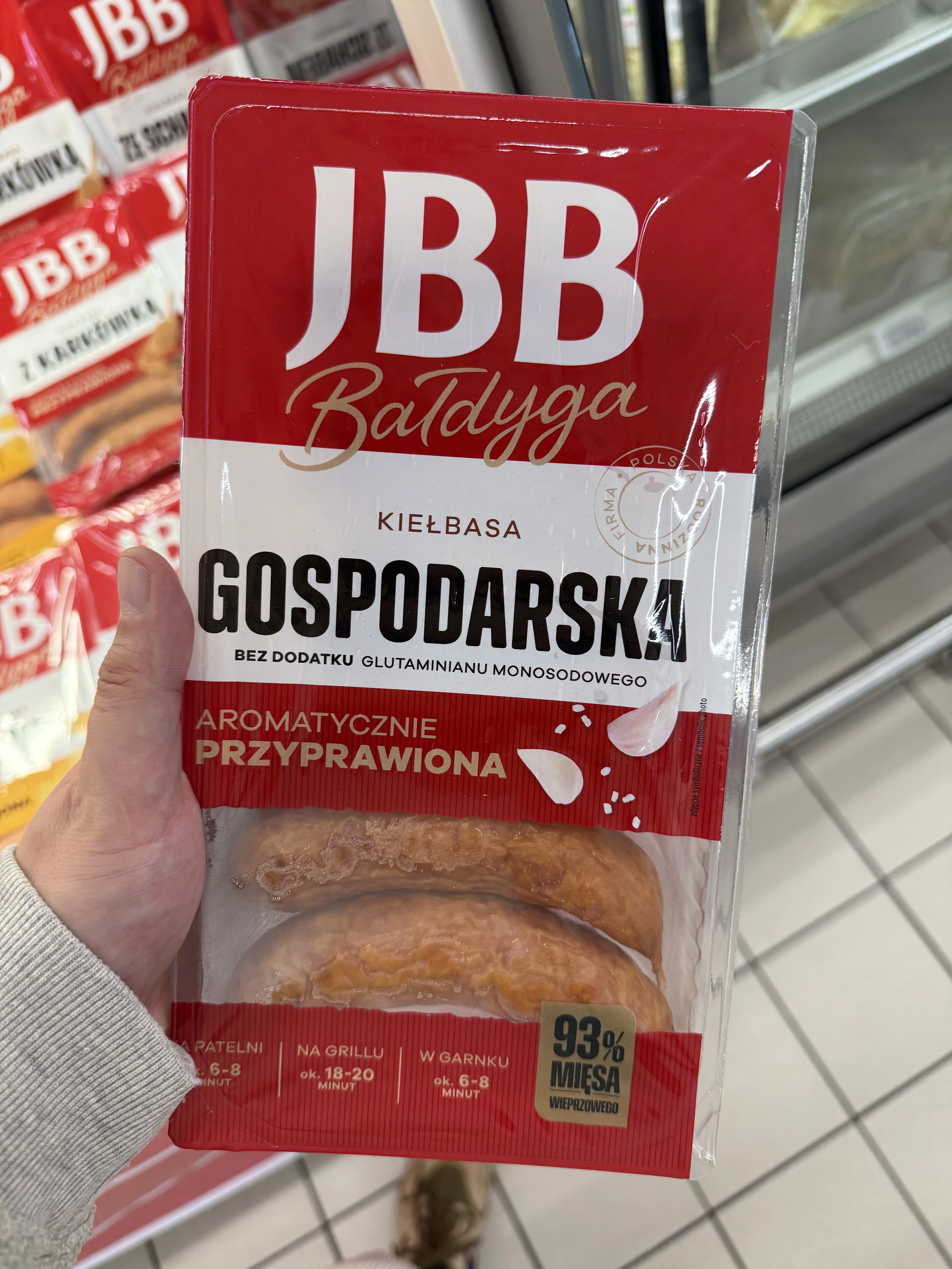 JBB Bałdyga Kiełbasa gospodarska | 470g