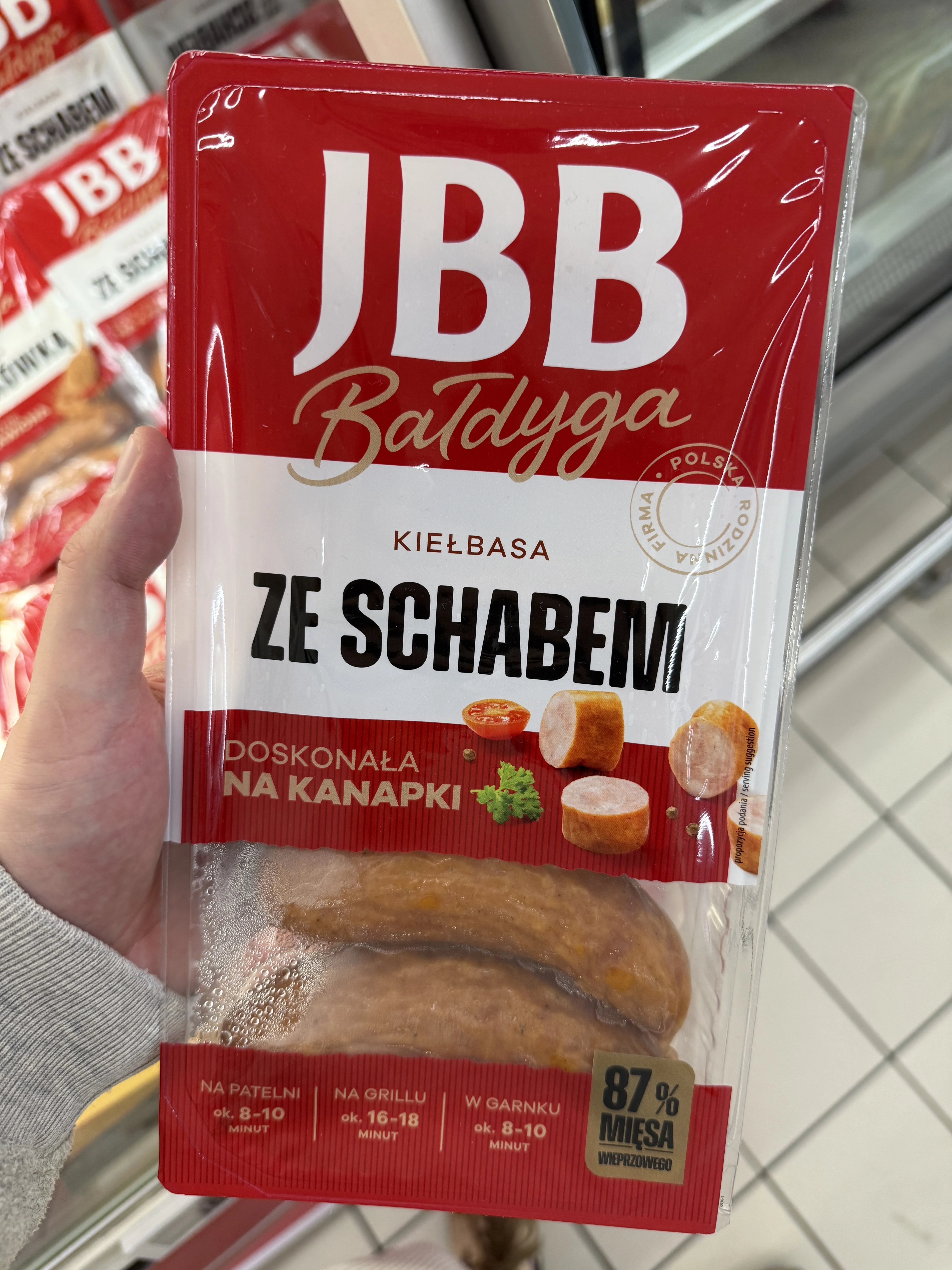 JBB Bałdyga Kiełbasa ze Schabem | 470g