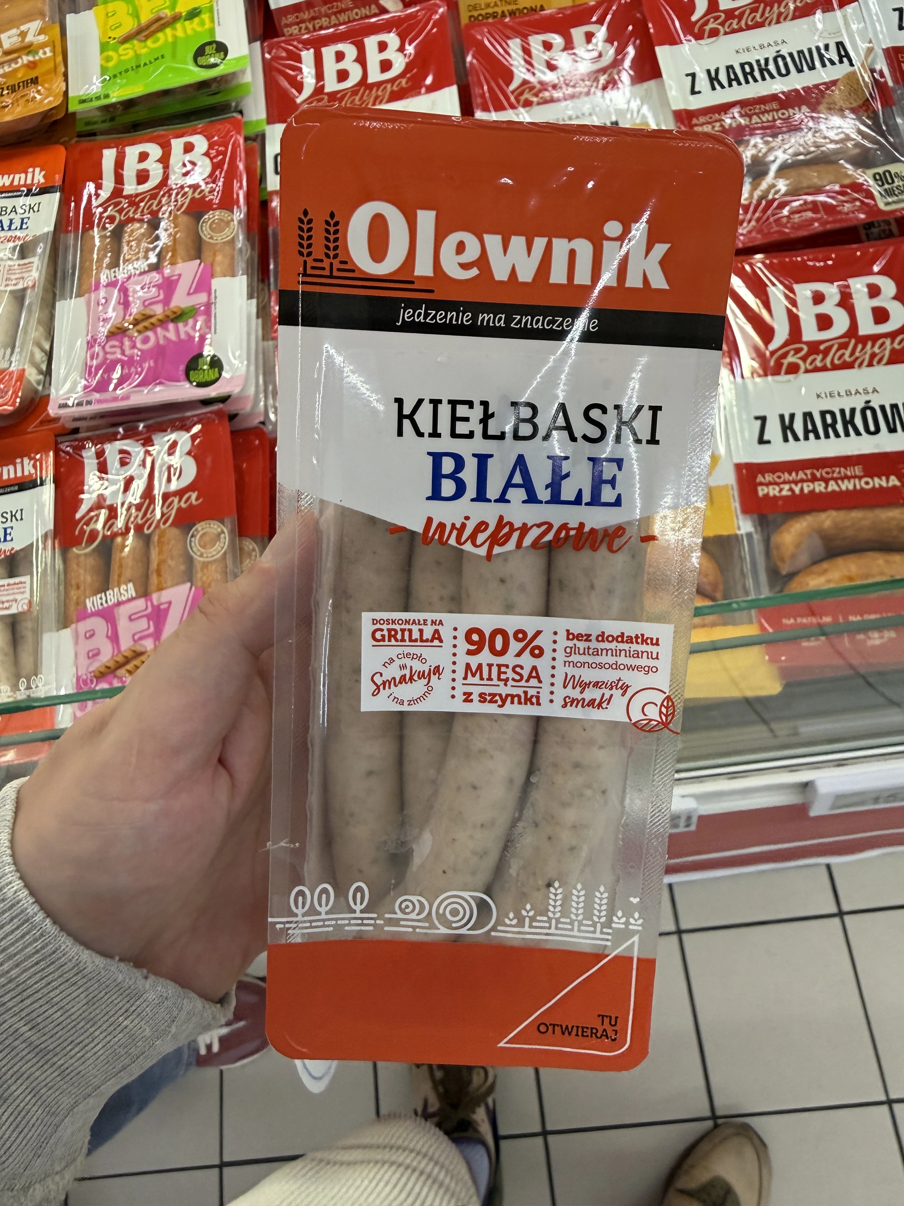 Olewnik Kiełbaski Białe Wieprzowe | 200g