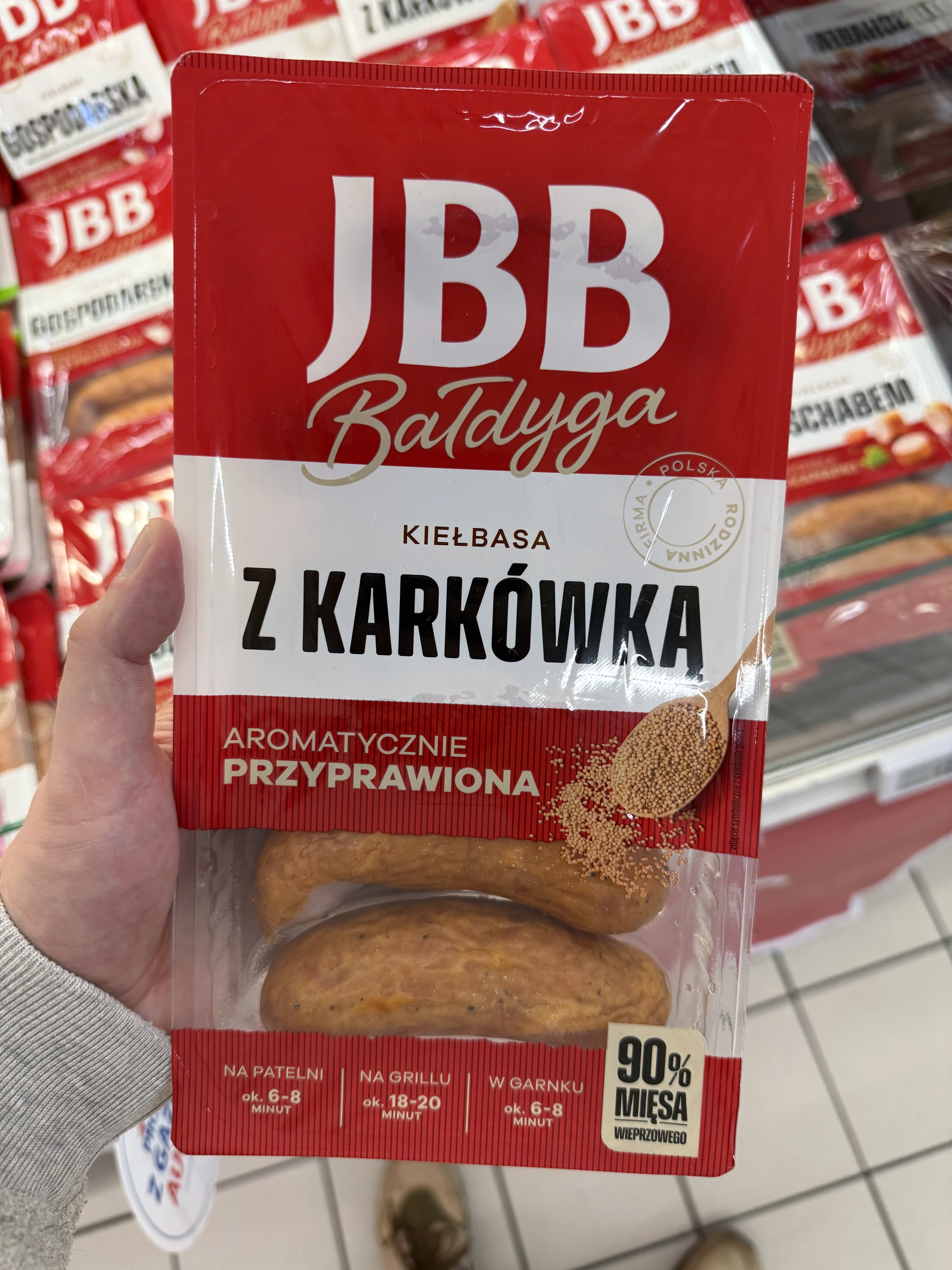 JBB Bałdyga Kiełbasa z Karkówką | 470g