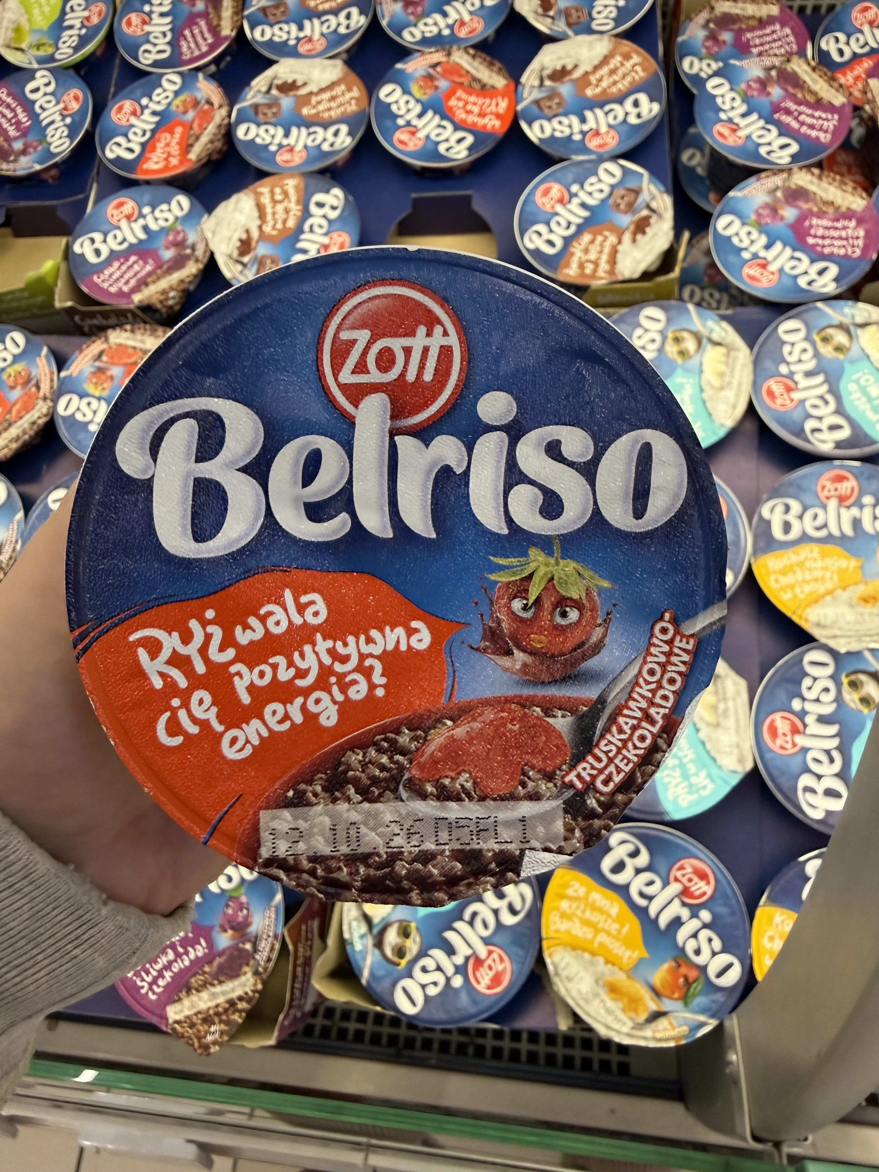 Zott Belriso Truskawkowo-Czekoladowe | 200g